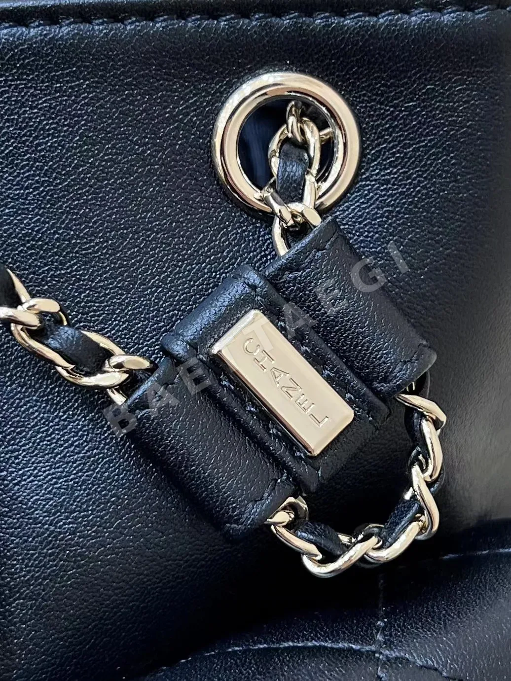 샤넬 개구리 더블 린넨 백팩 A92993 상세 이미지 9