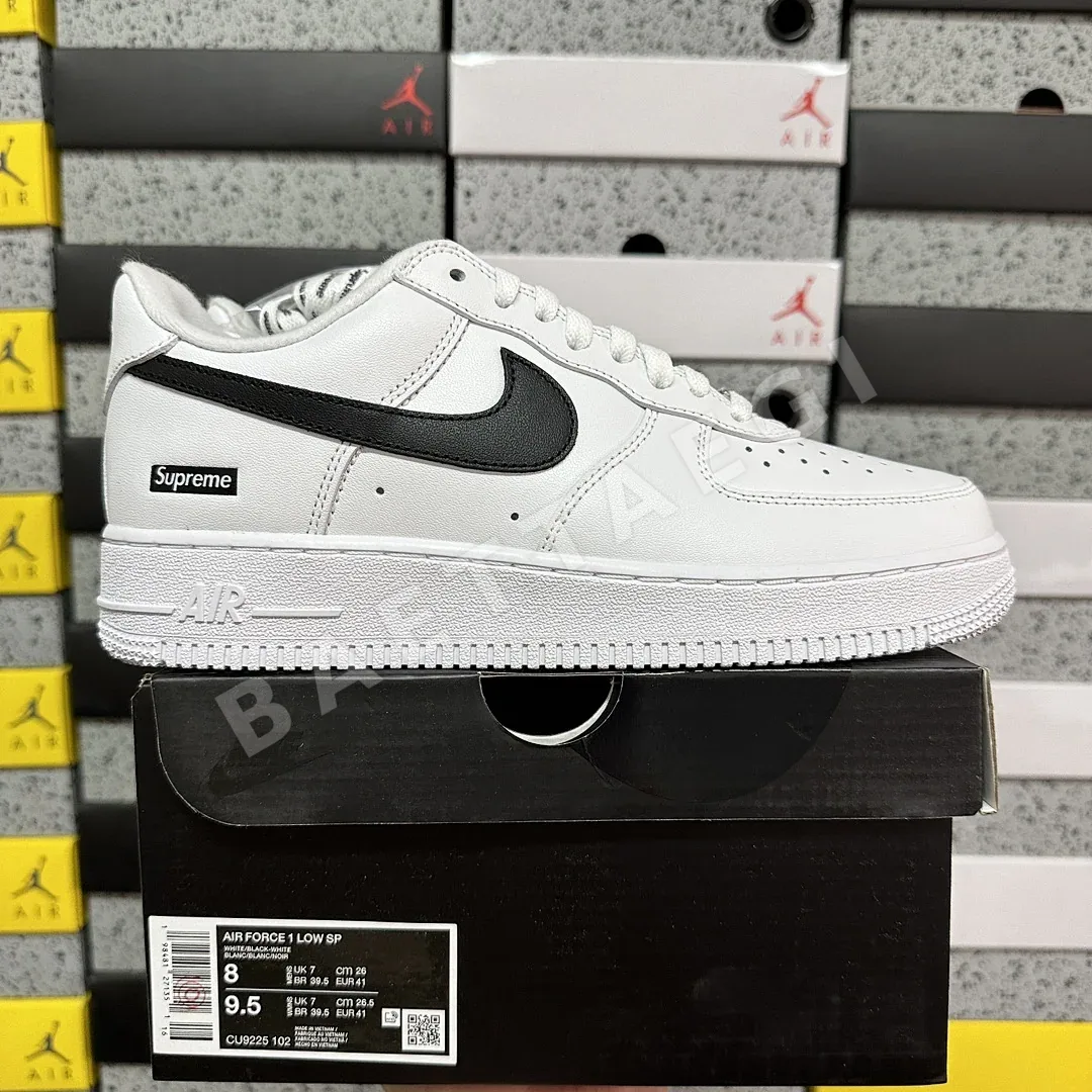 나이키 [G] 에어 포스 1 로우 CU9225-102 201031 Nike Air Force 1 Low Supreme White Black