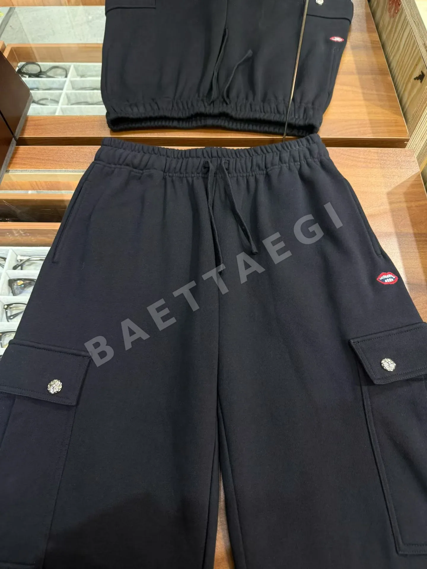 크롬하츠 MATTY보이 그래피티 레이싱 스웨트 남성 바지 상세 이미지 2