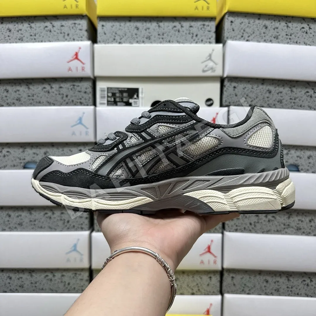 아식스 [RT] 젤 NYC 1201A789-250 200372 Asics Gel-NYC Oatmeal Obsidian Grey 상세 이미지 7