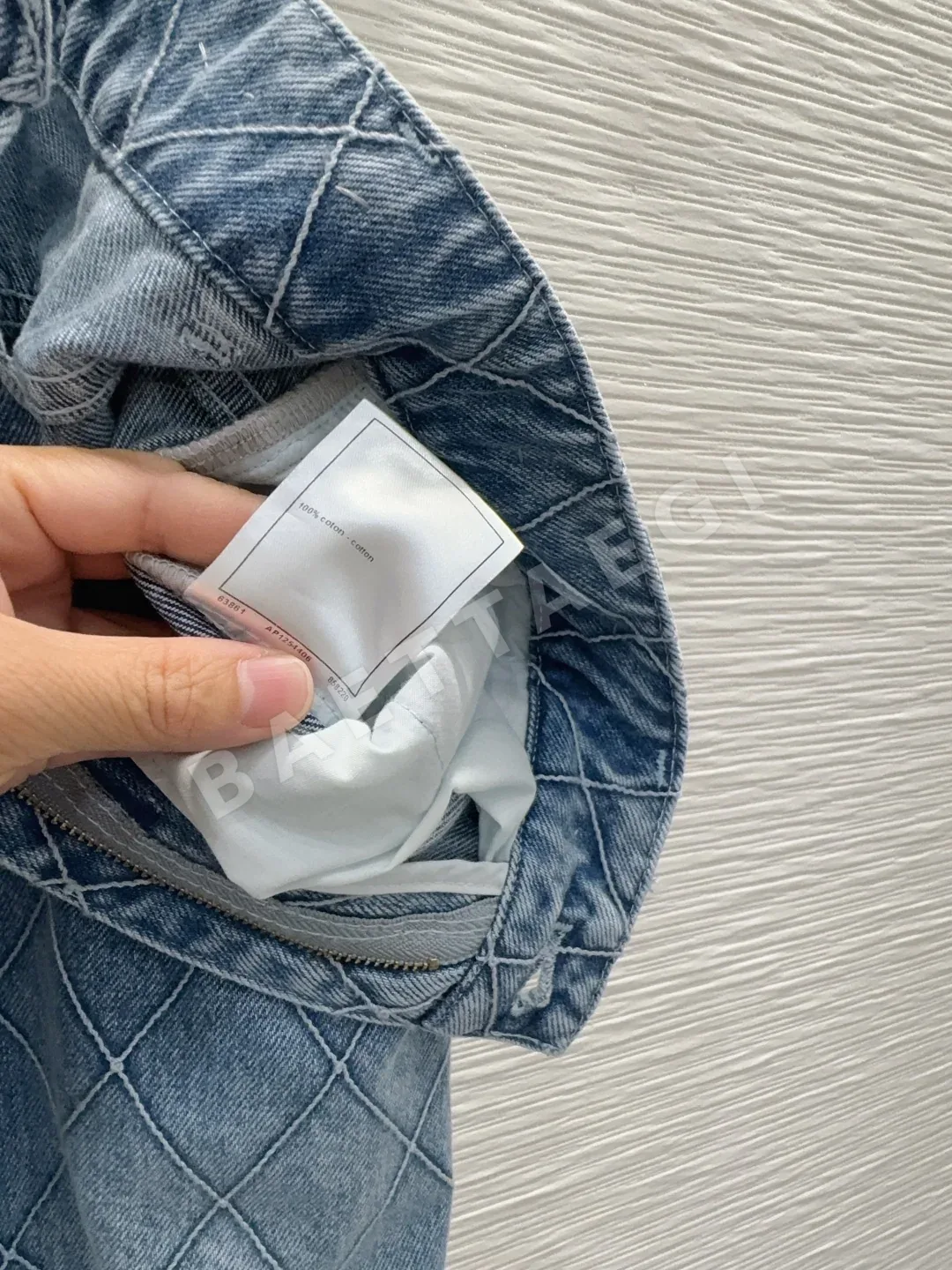 샤넬 여성 데님 스커트 상세 이미지 7