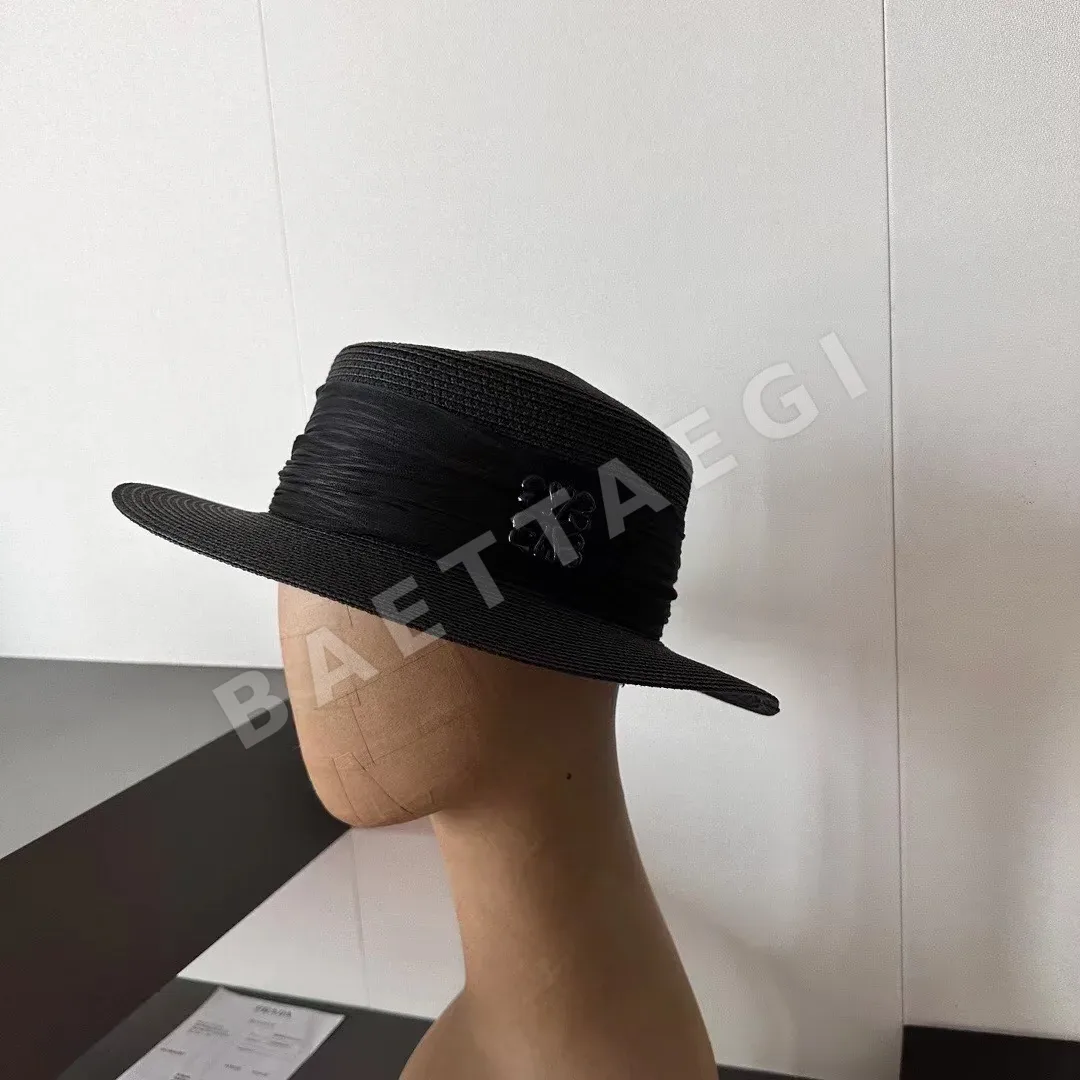 로에베 플랫탑 밀짚 모자 상세 이미지 5