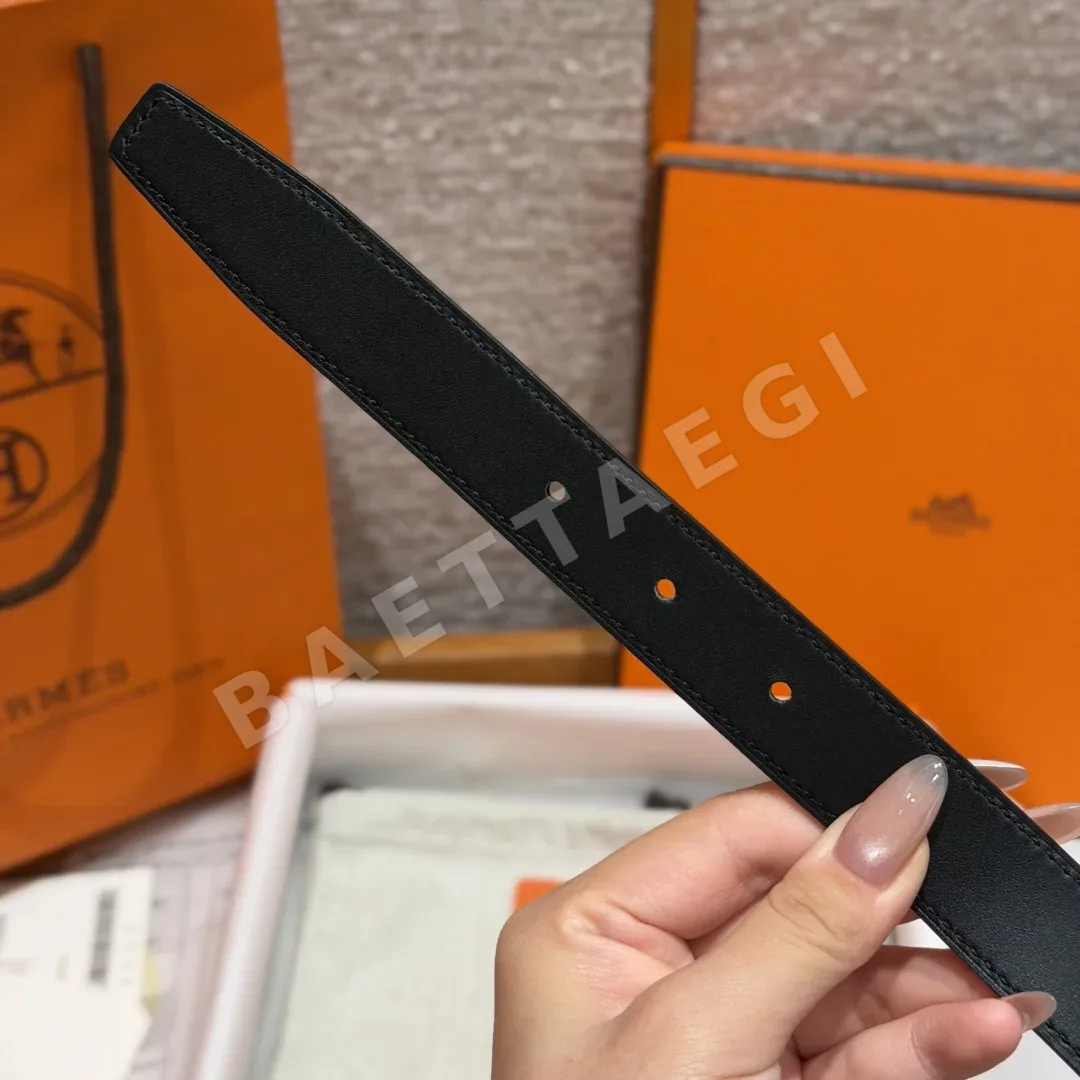 에르메스 미니 콘스탕스 H 버클 리버서블 가죽 벨트 상세 이미지 8