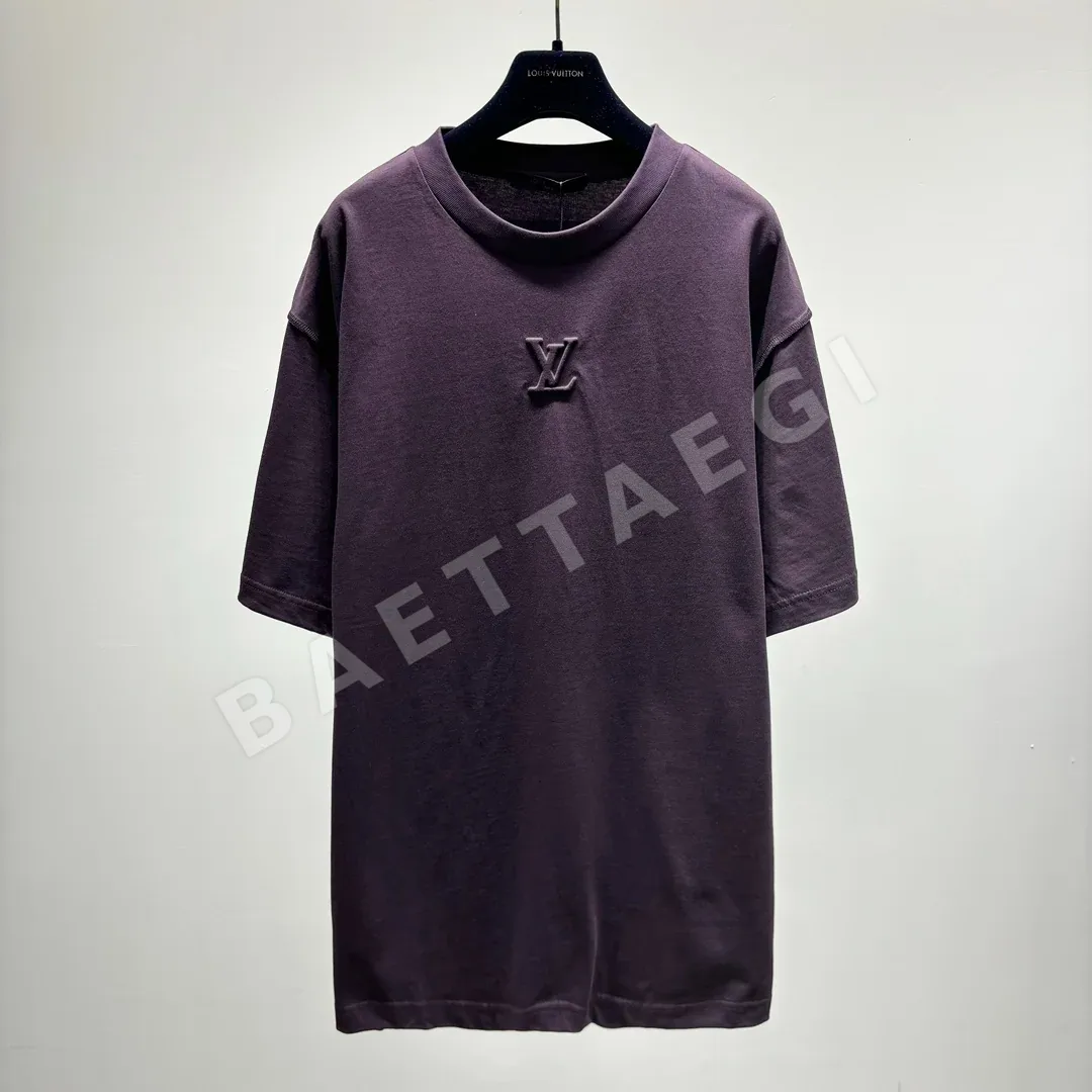 루이비통 LV 자수 남성 반팔 티셔츠 113691