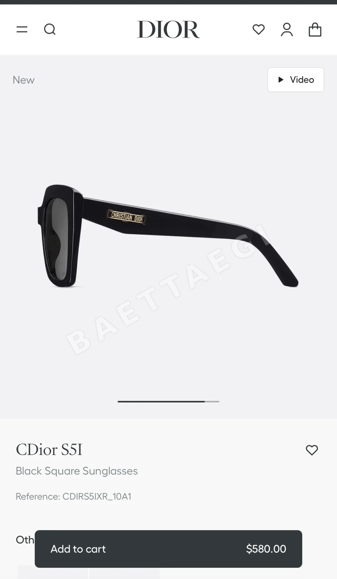 디올 선글라스 72698 Dior Sunglasses 상세 이미지 3