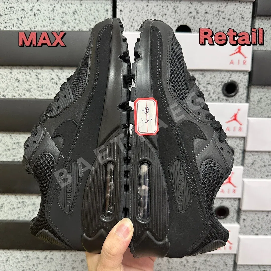 나이키 [MAX] 에어 맥스 90 CN8490-003 201058 Nike Air Max 90 Recraft Triple Black 상세 이미지 14