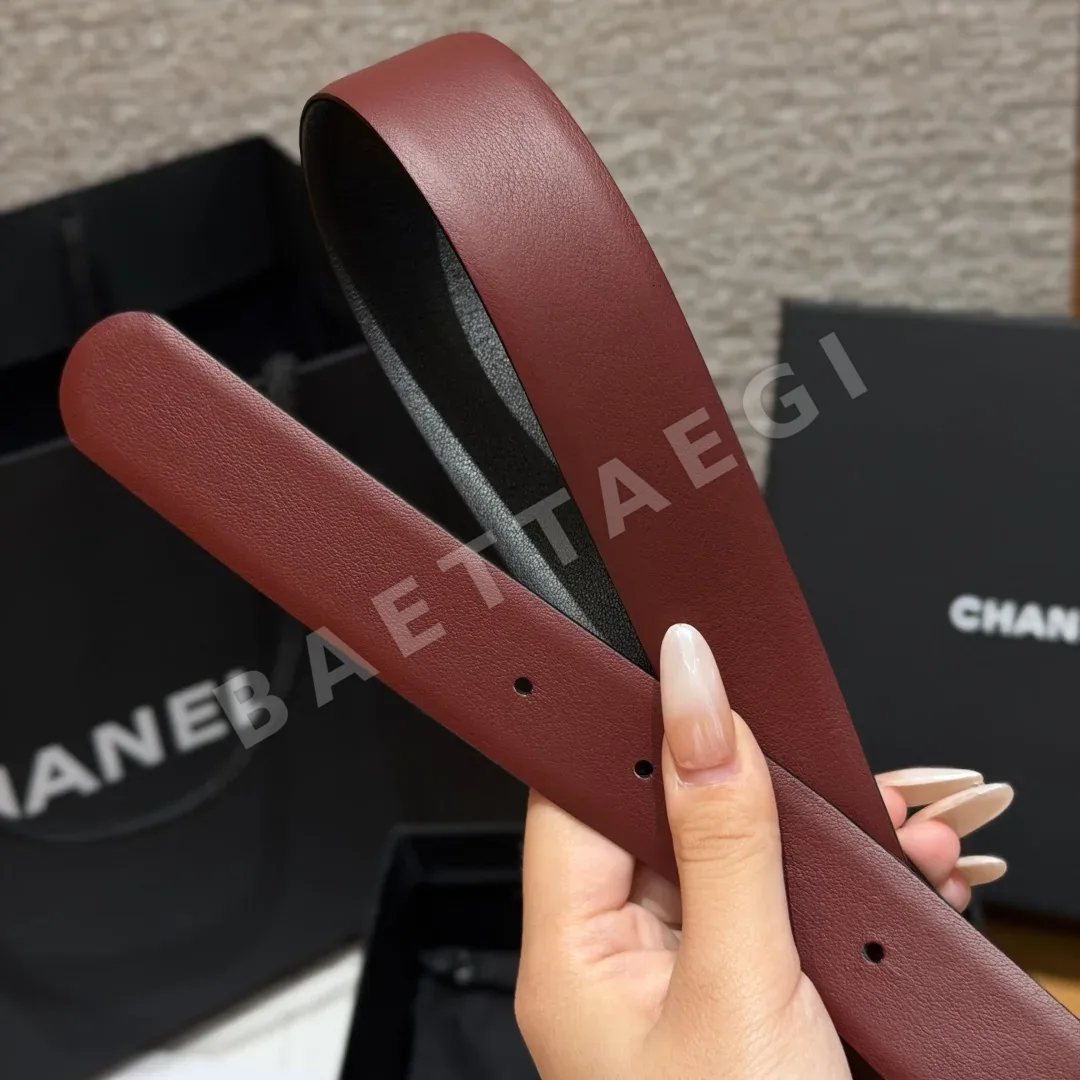 샤넬 리버시블 카프스킨 버클 벨트 상세 이미지 9