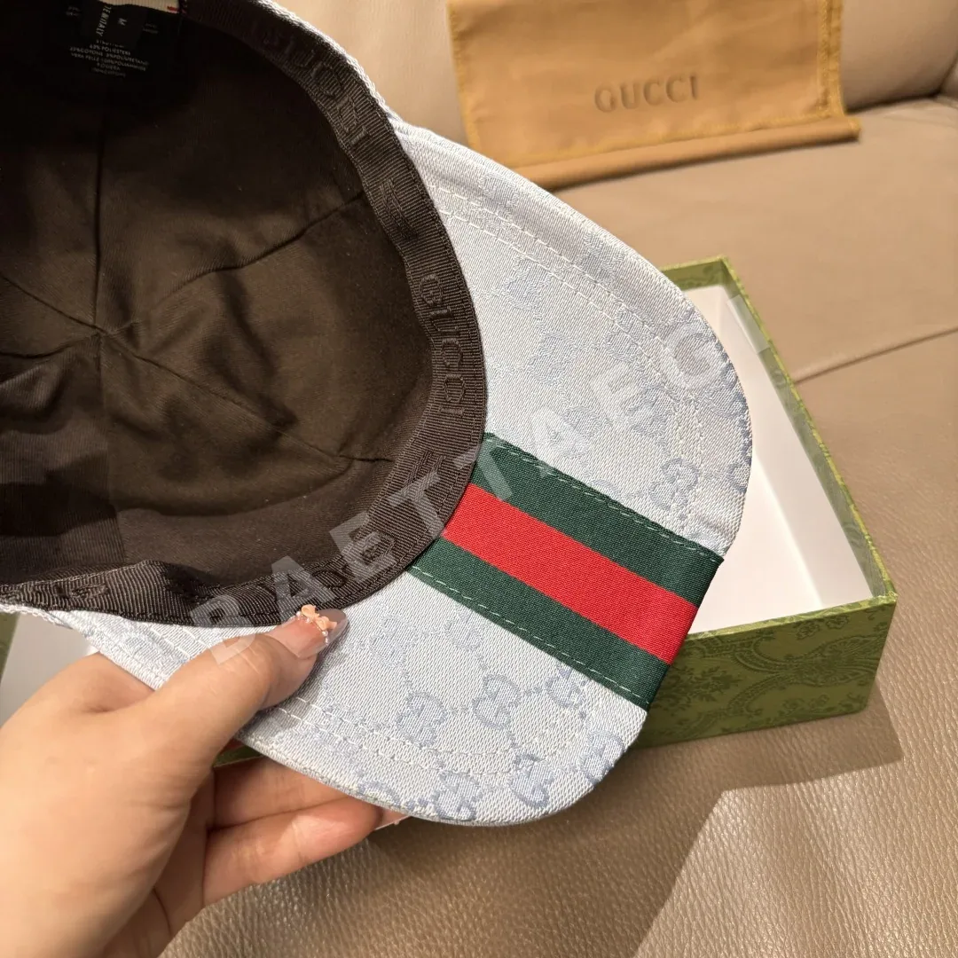 구찌 오리지널 캔버스 웨빙 야구모자 상세 이미지 5