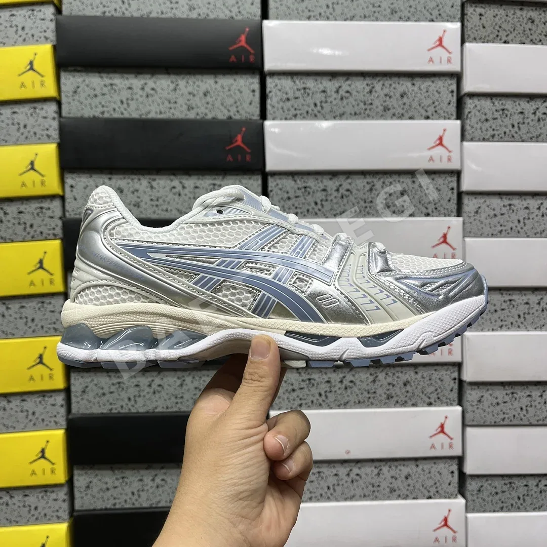 아식스 [ZC] 젤 카야노 14 1203A537-115 200414 Asics Gel-Kayano 14 White Light Navy 상세 이미지 4