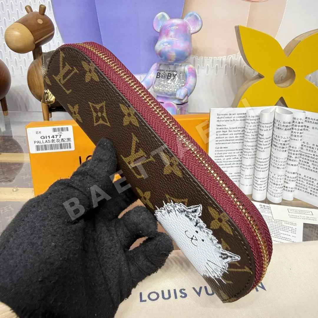루이비통 모노그램 캔버스 지갑 상세 이미지 5