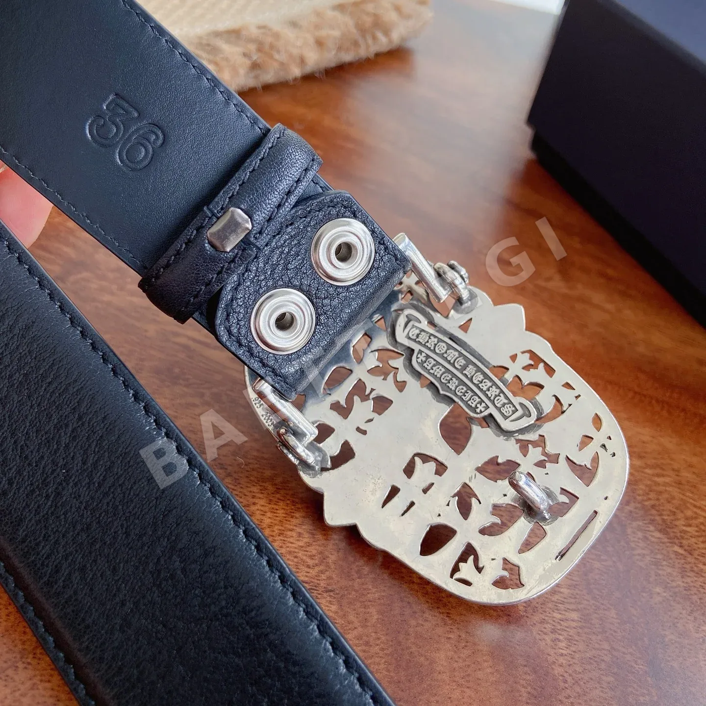 크롬하츠 벨트 59352 Chrome Hearts Belt 상세 이미지 5