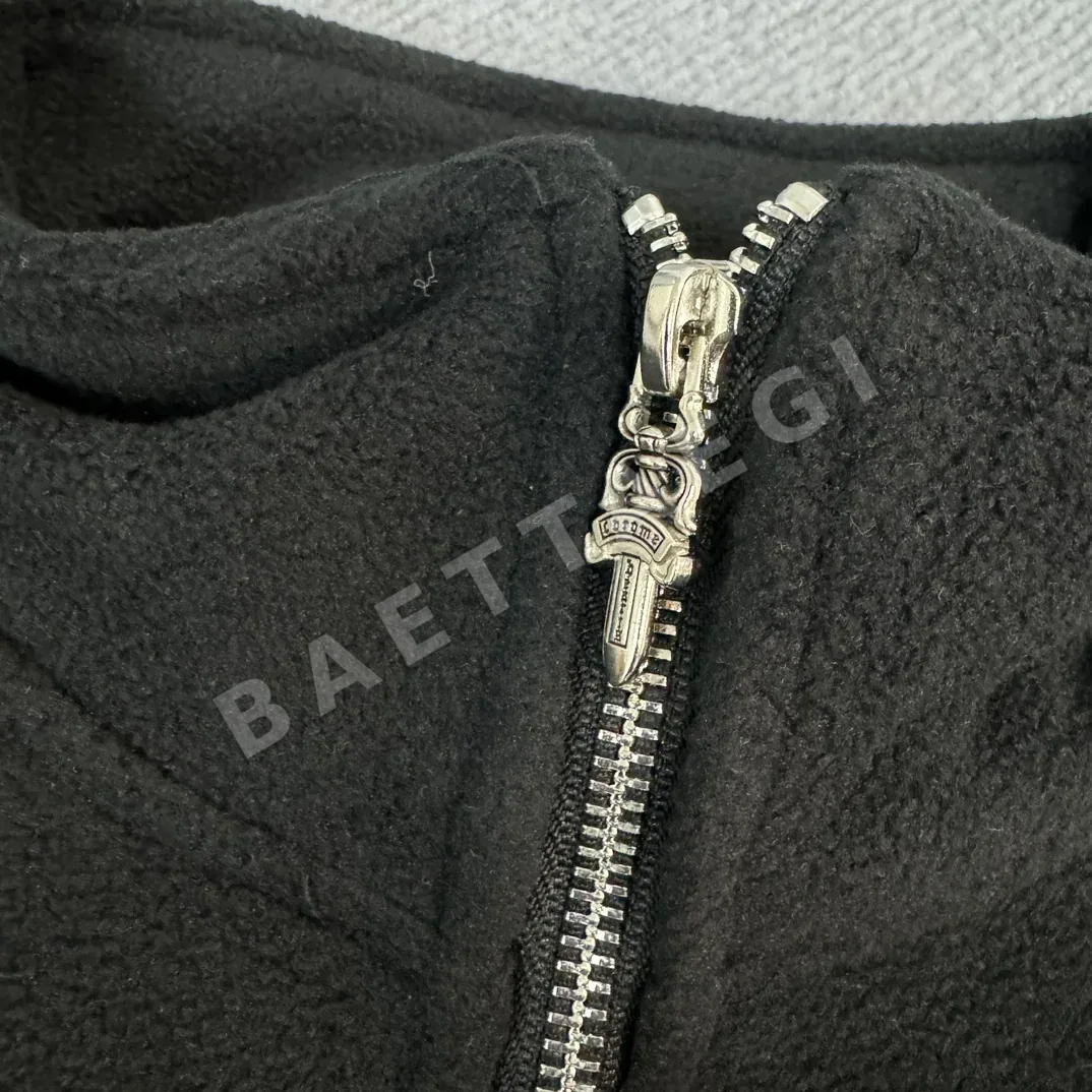 크롬하츠 플리스 지퍼업 스탠드카라 긴팔 스웨트셔츠 상세 이미지 7