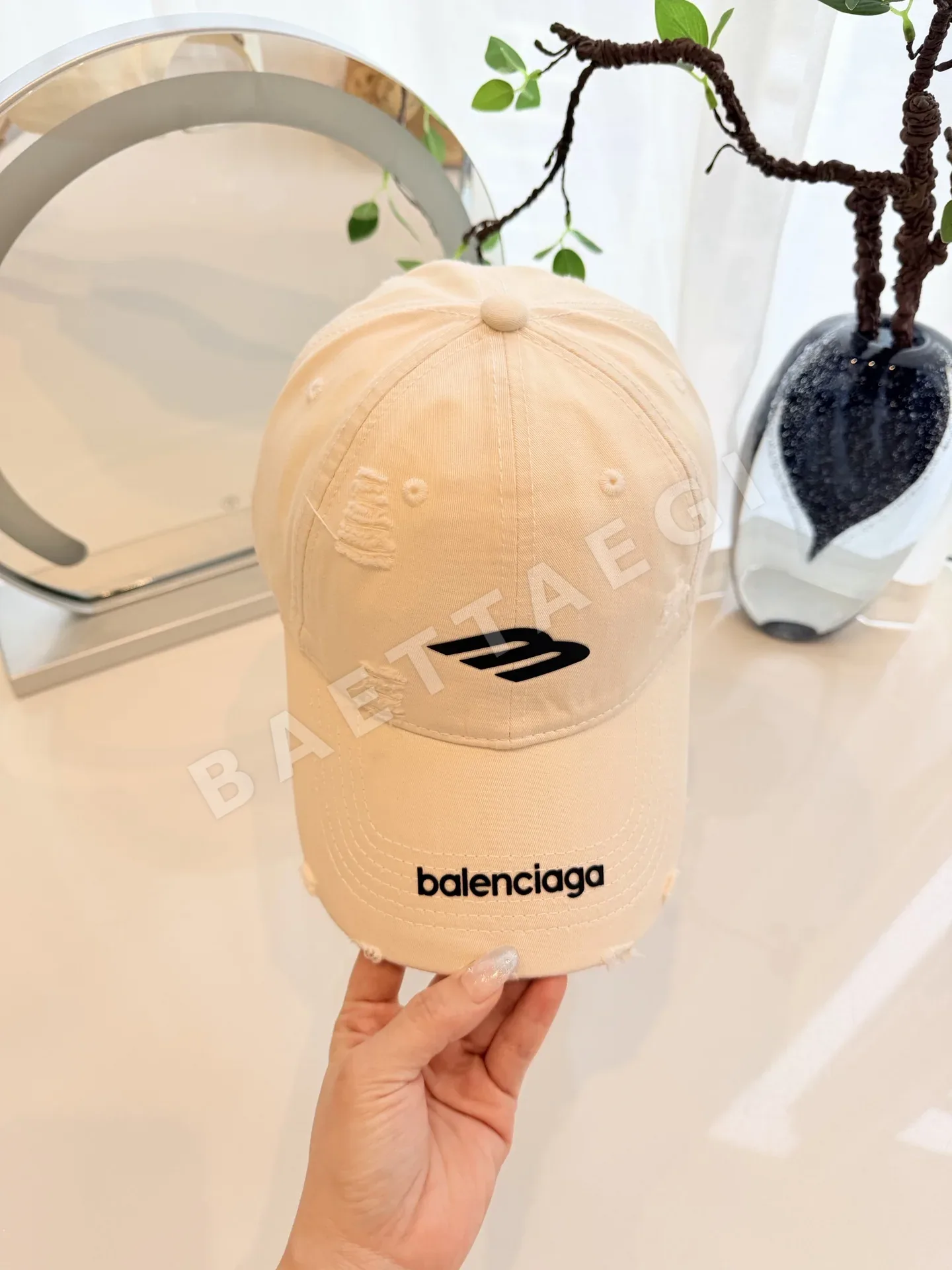 발렌시아가 마카롱 베이스볼 모자 상세 이미지 3