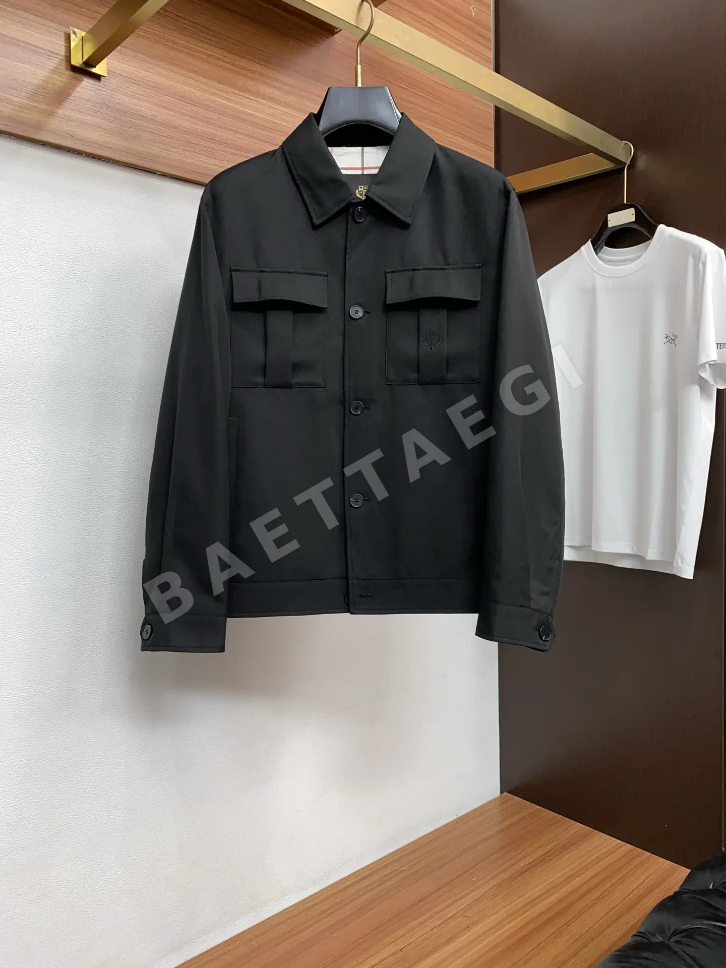 로로피아나 린넨 혼방 남성 자켓 159986