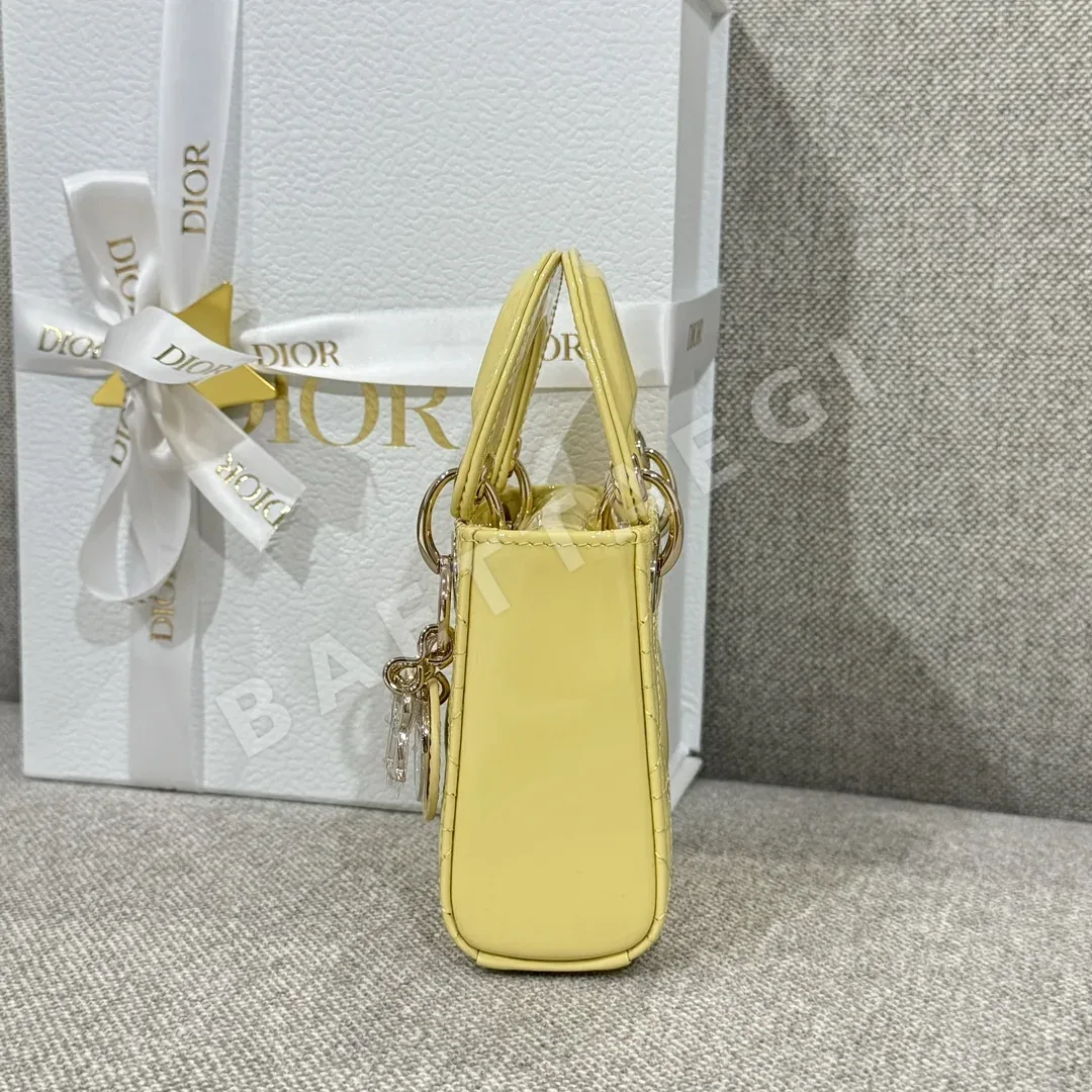 디올 생강 모양 미니 지갑 가방 상세 이미지 3