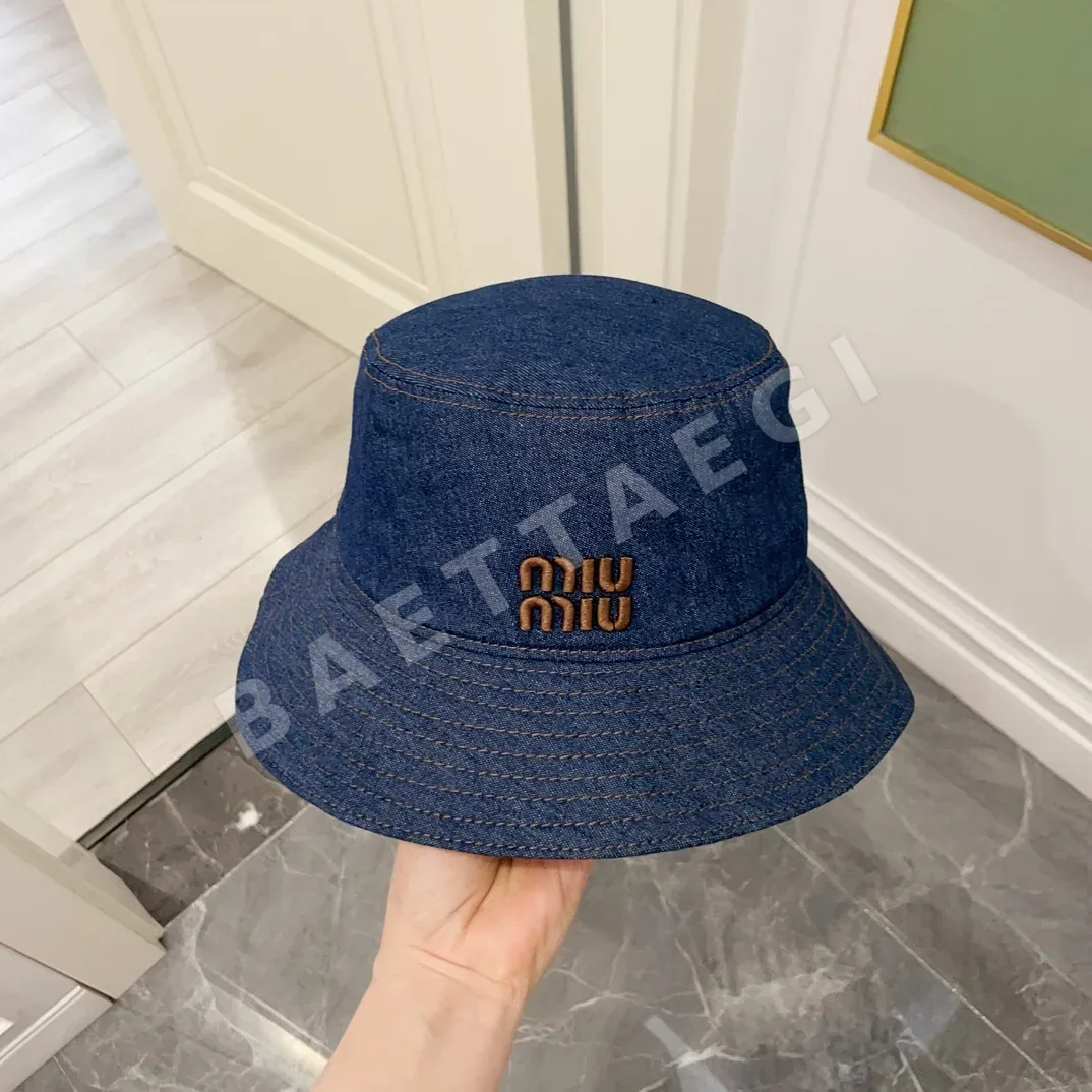 미우미우 데님 선캡 상세 이미지 8