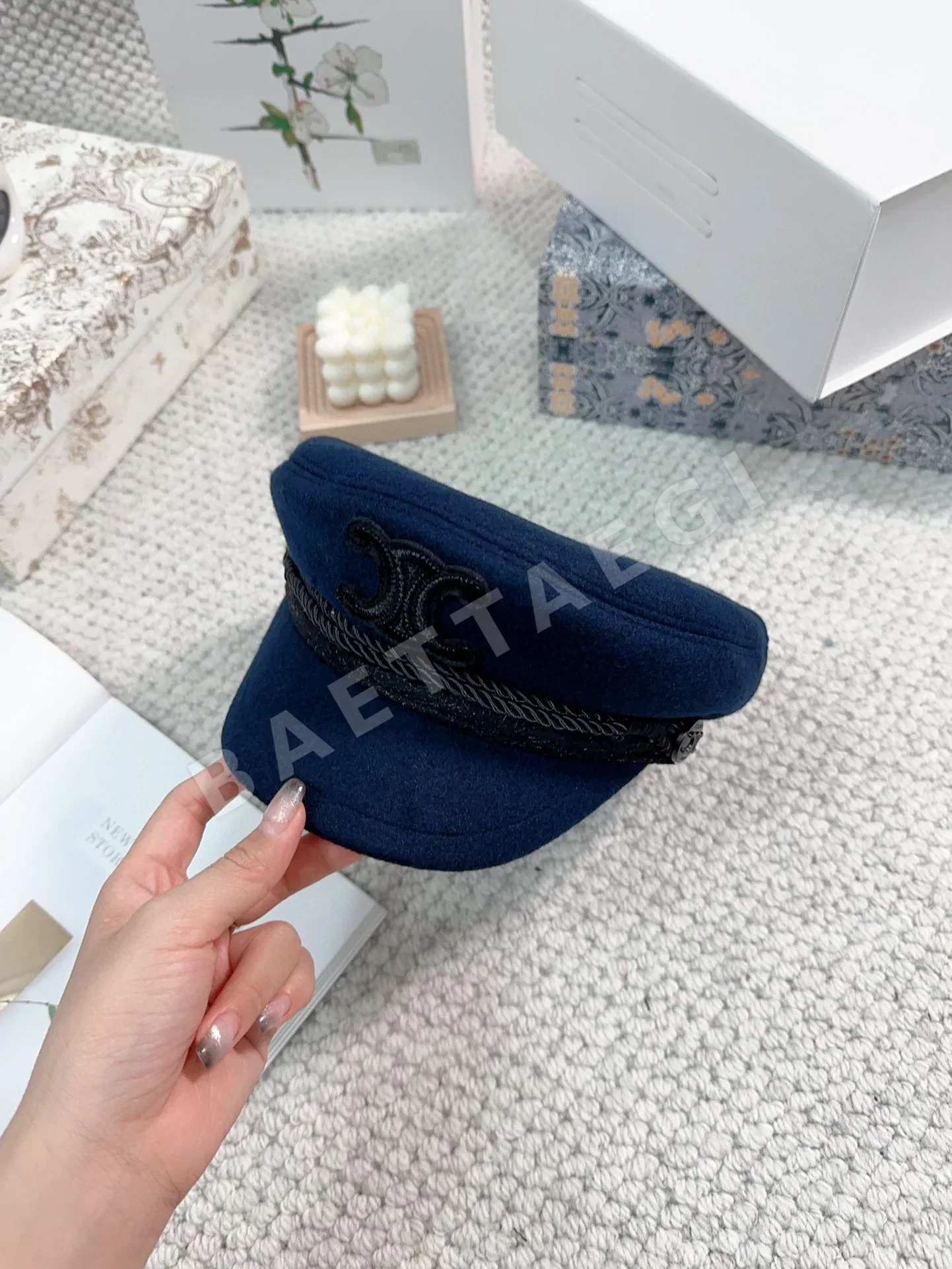 셀린느 네이비 캡 상세 이미지 9