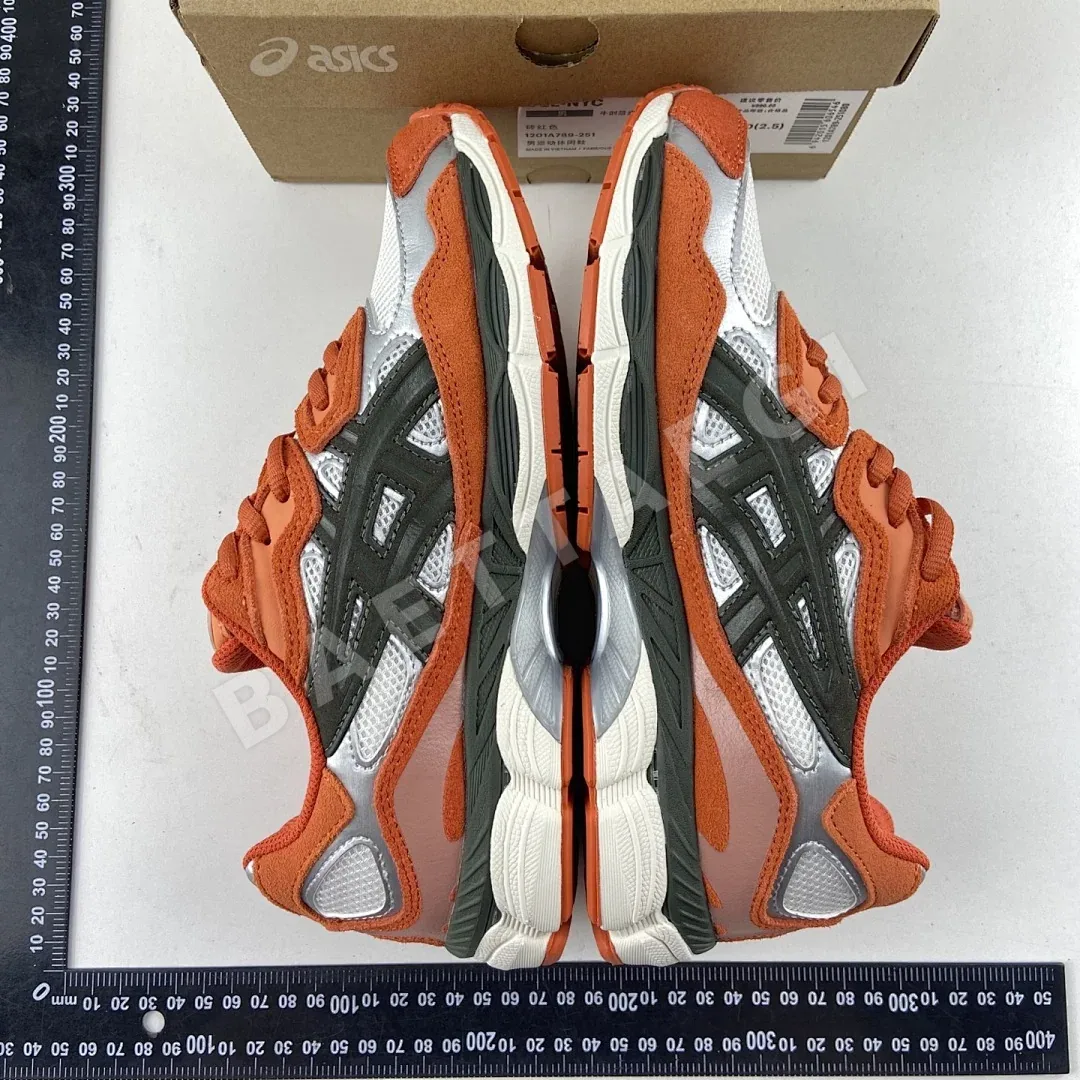 아식스 [HP] 젤 NYC 1201A789-251 200228 Asics Gel-NYC Oatmeal Forest Green Orange 상세 이미지 10
