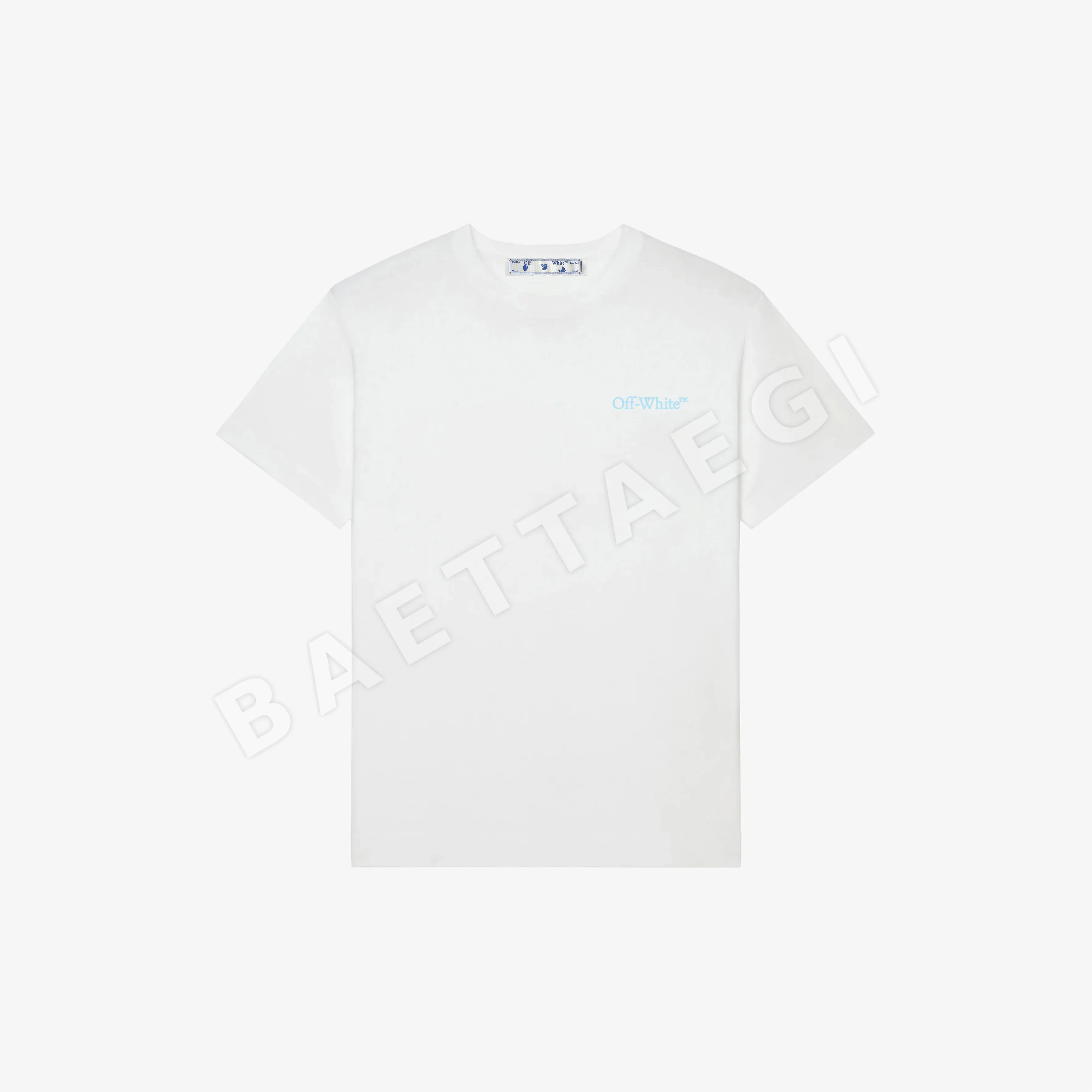오프화이트 남성 반팔 티셔츠 87717