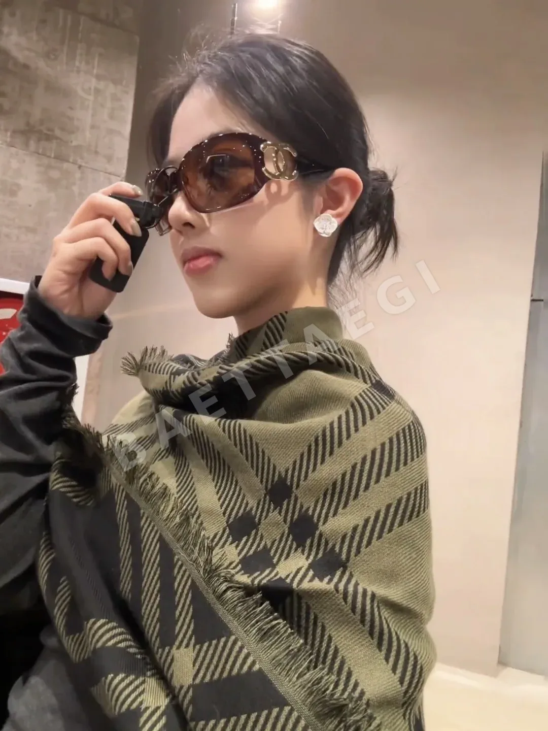 샤넬 6014 빈티지 선글라스 상세 이미지 2