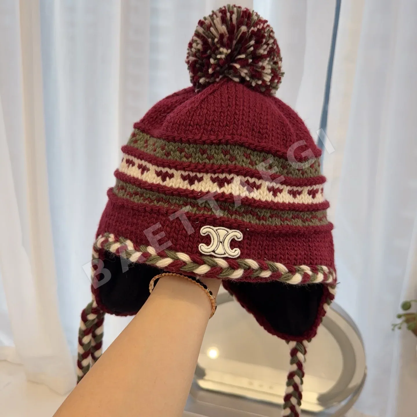 셀린느 모자 84017 Celine Cap 상세 이미지 4