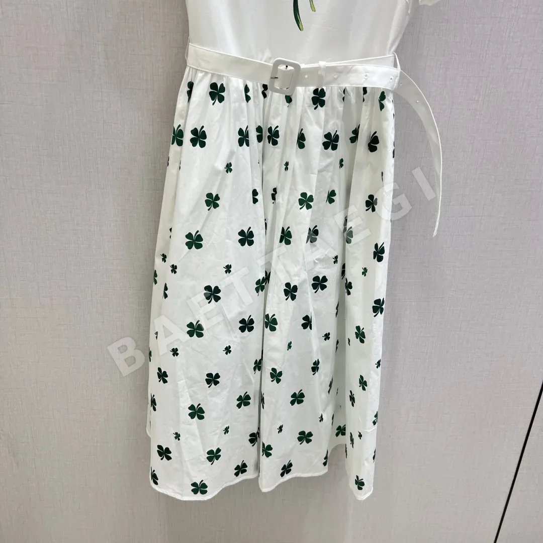 디올 네잎클로버 카라 원피스 상세 이미지 6
