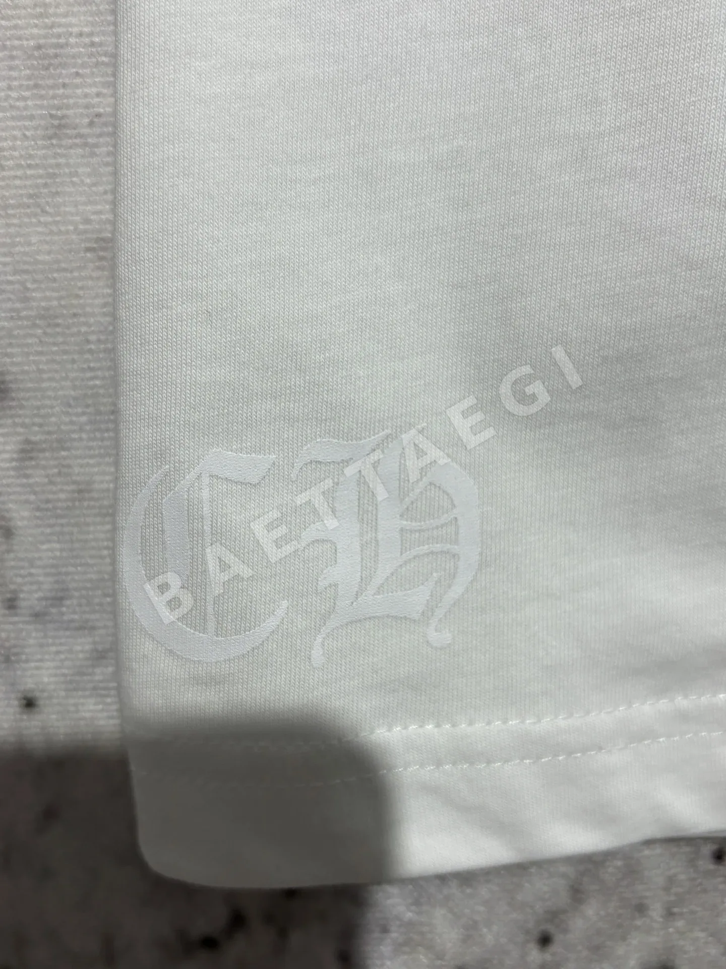 크롬하츠 로고 프린트 크루넥 반팔 티셔츠 상세 이미지 11