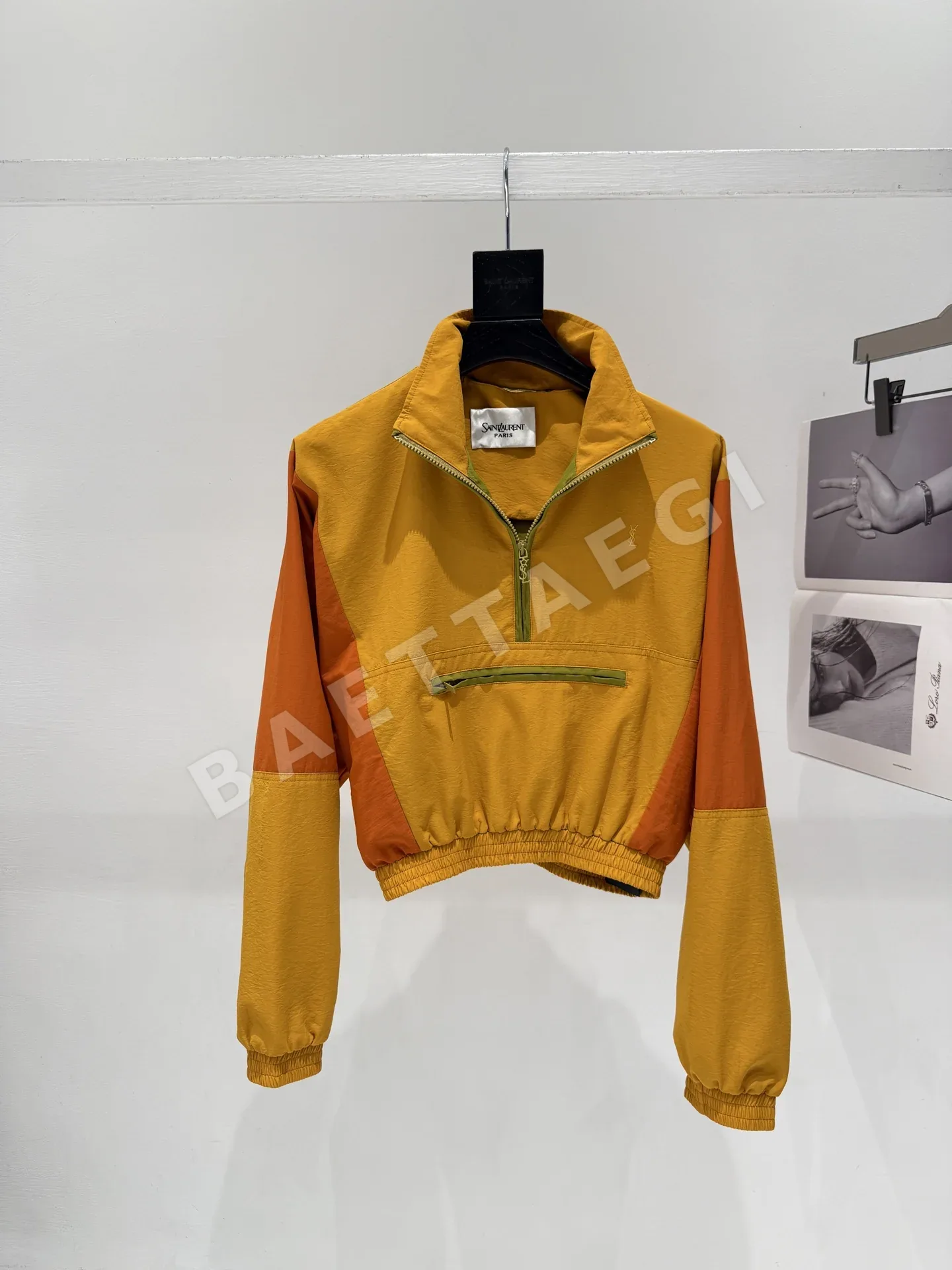생로랑 YSL 자수 더블포켓 여성 자켓 상세 이미지 2