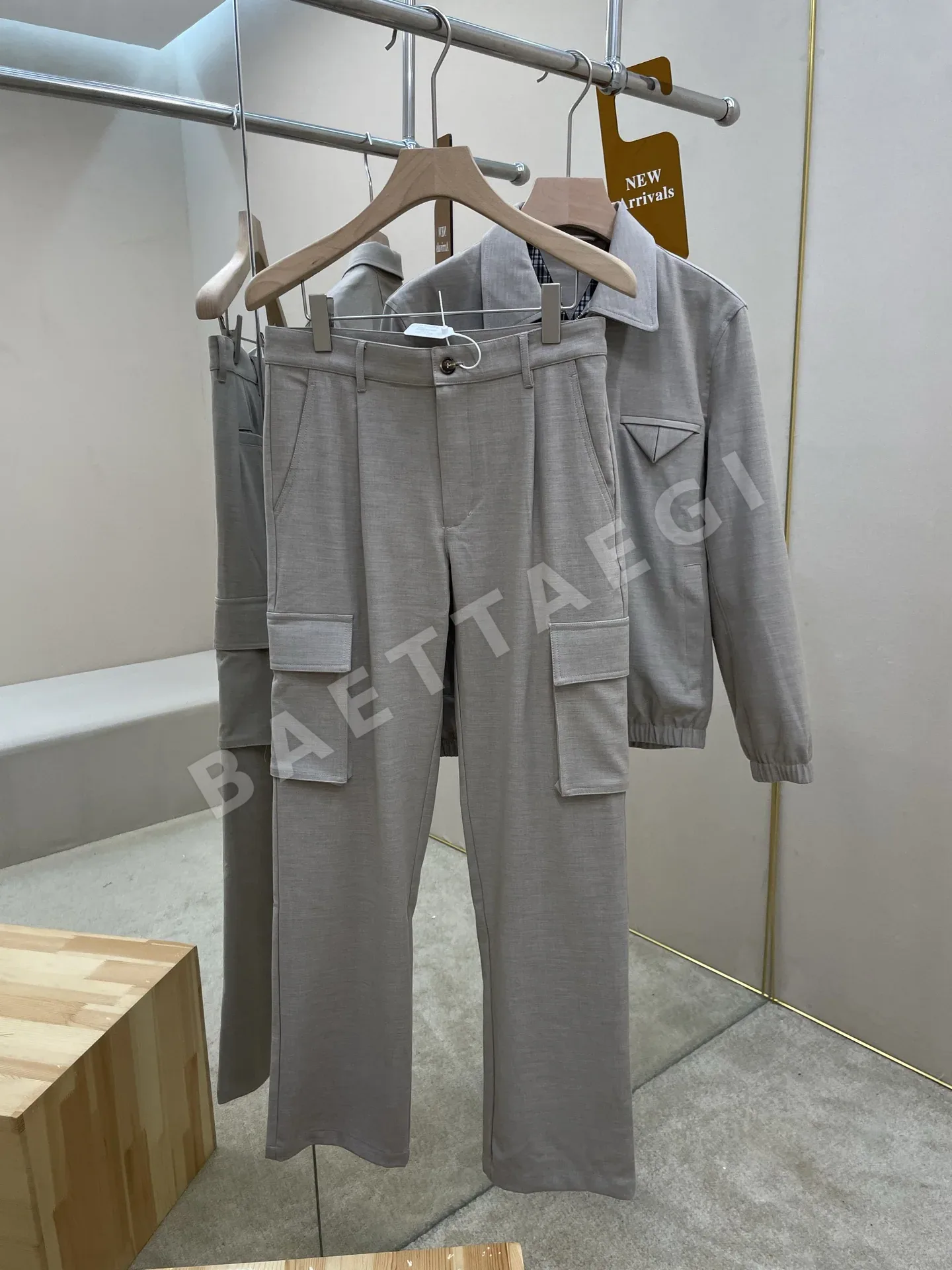 보테가베네타 가을겨울 남성 재킷 팬츠 세트 상세 이미지 2