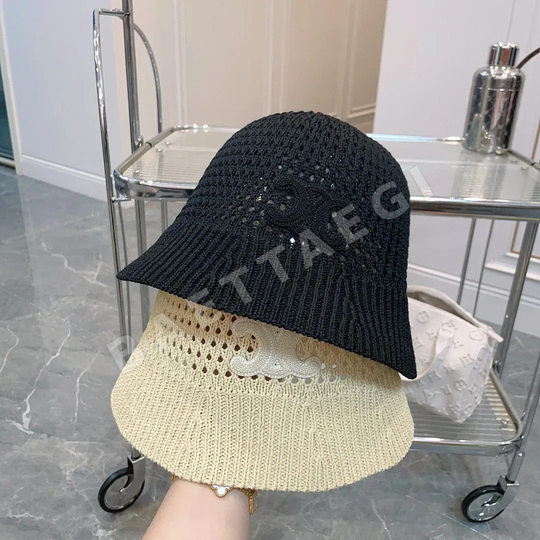 셀린느 오픈워크 짜임 버킷햇 상세 이미지 8