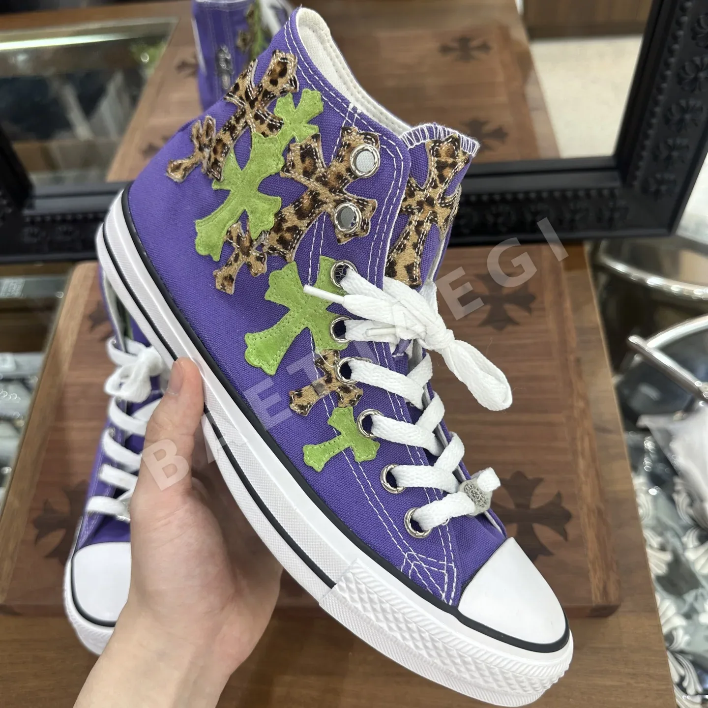 크롬하츠 신발 164045 Chrome Hearts Sneakers 상세 이미지 5