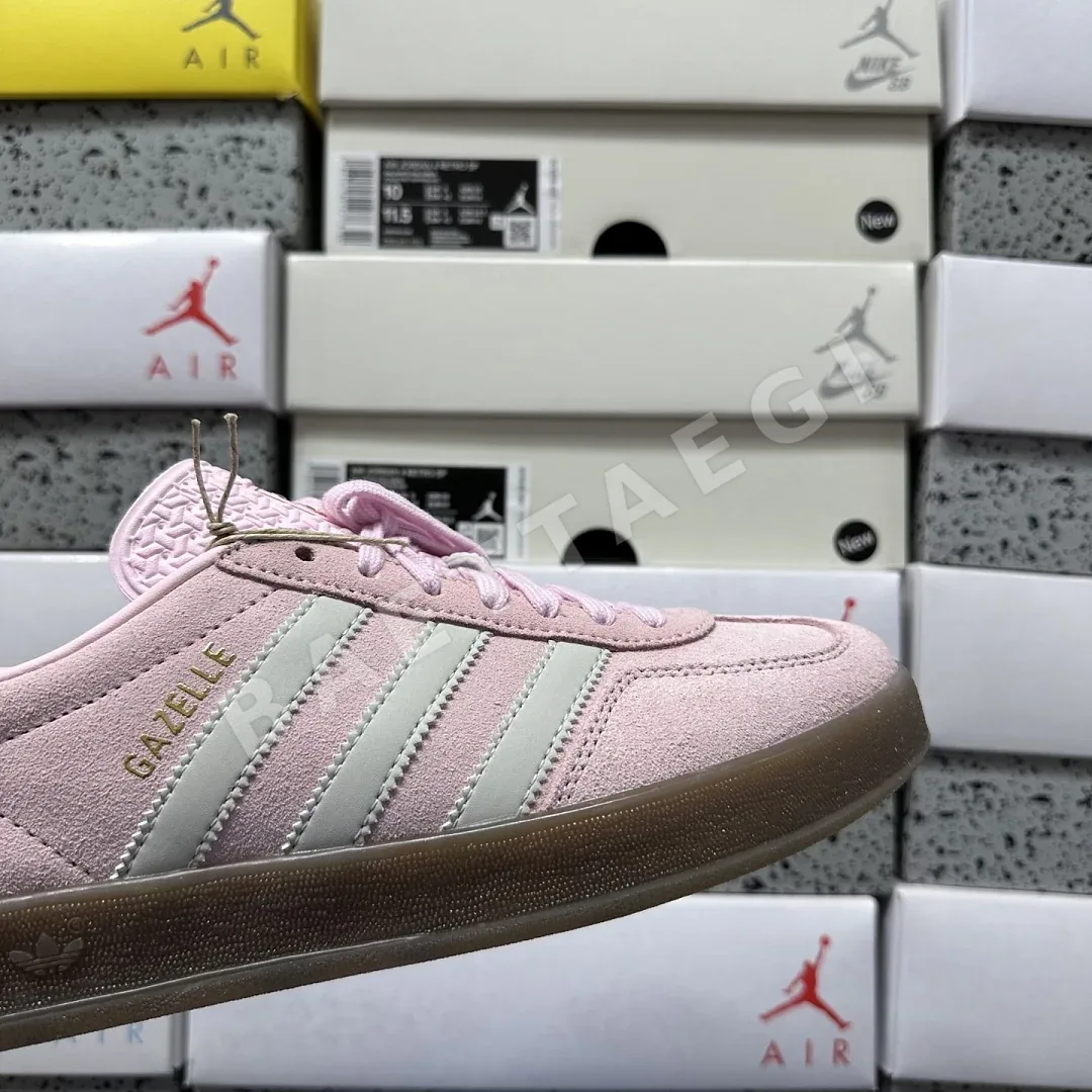 아디다스 [GOD] 가젤 인도어 JI2716 200825 Adidas Gazelle Indoor Clear Pink Off White 상세 이미지 3