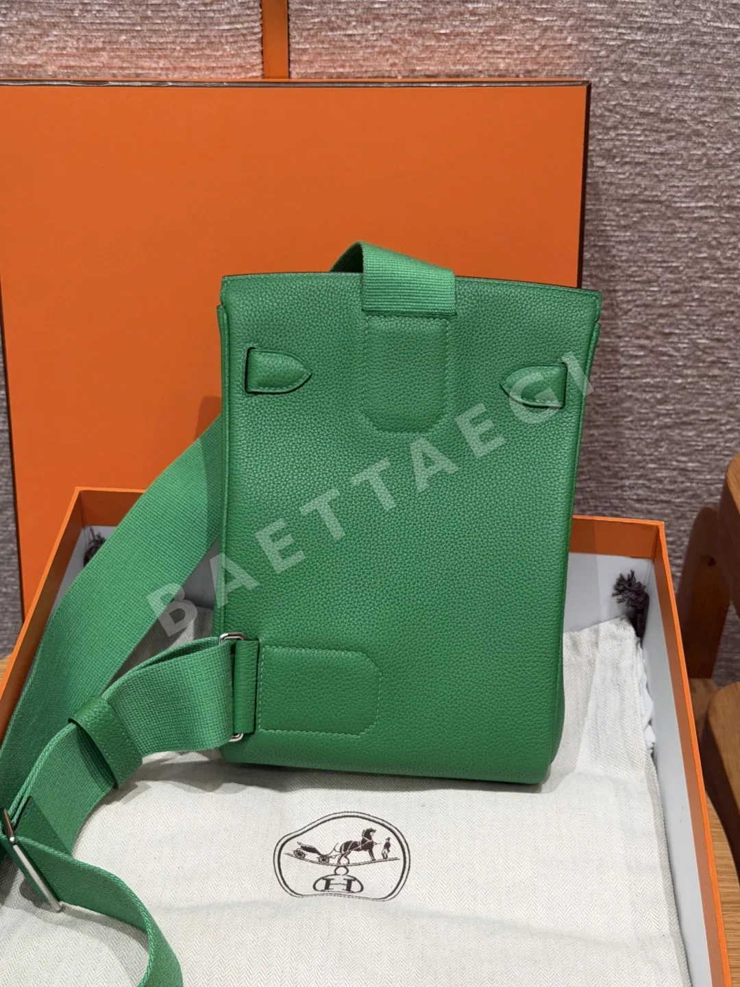 에르메스 핵 아 도 토고 가죽 백팩 상세 이미지 2
