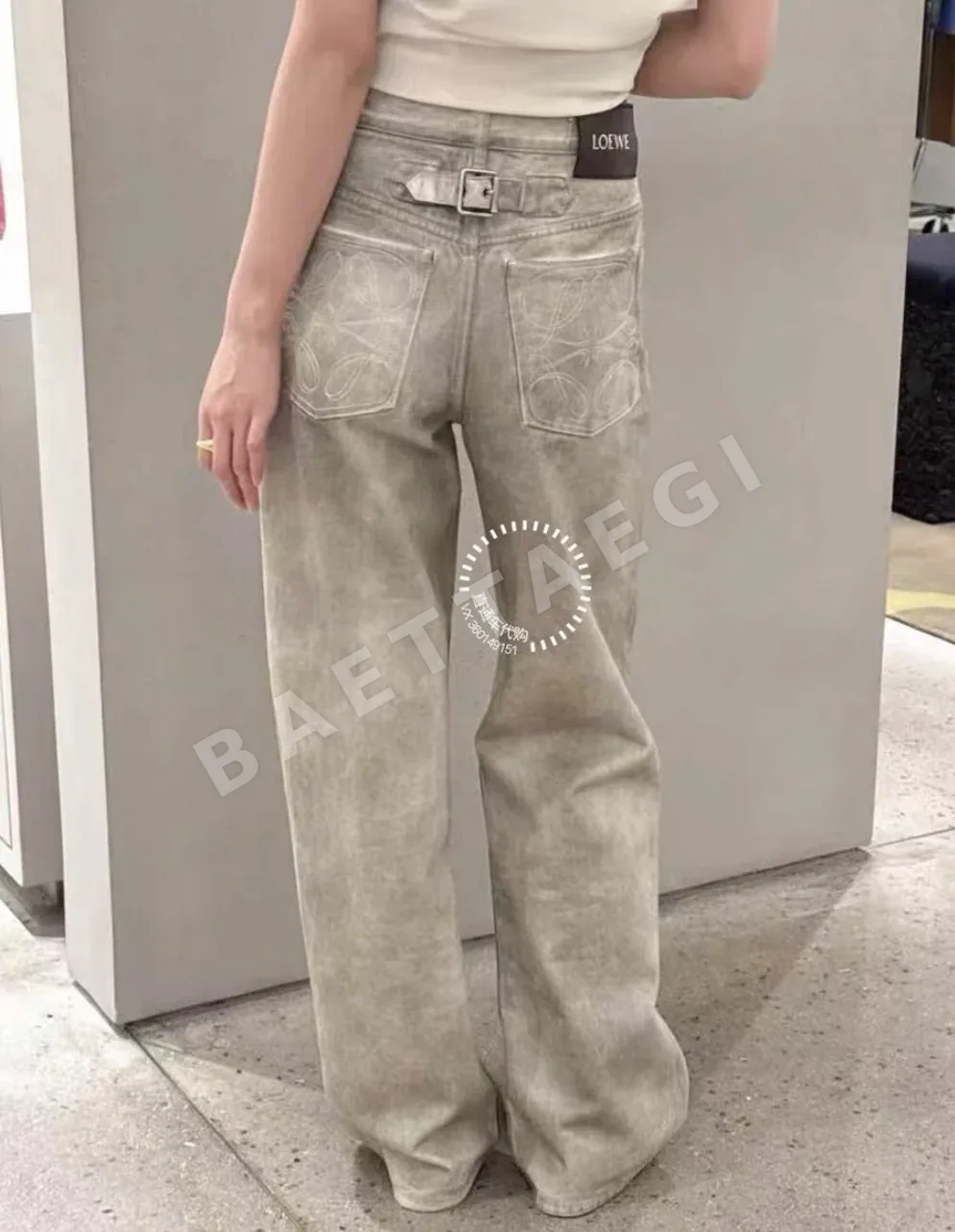 로에베 자수 타이다이 반팔 티셔츠 상세 이미지 7