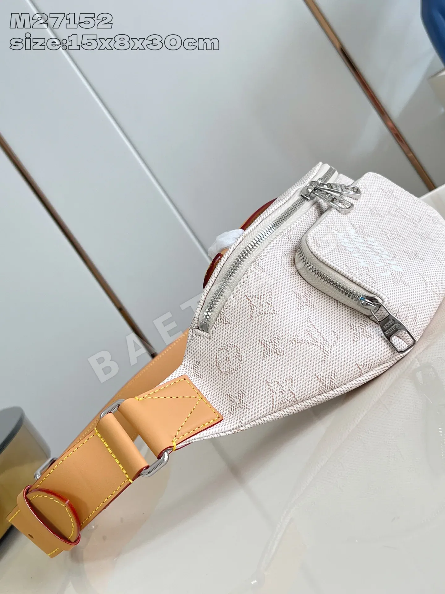 루이비통 화이트 모노그램 숄더백 M27152 상세 이미지 3