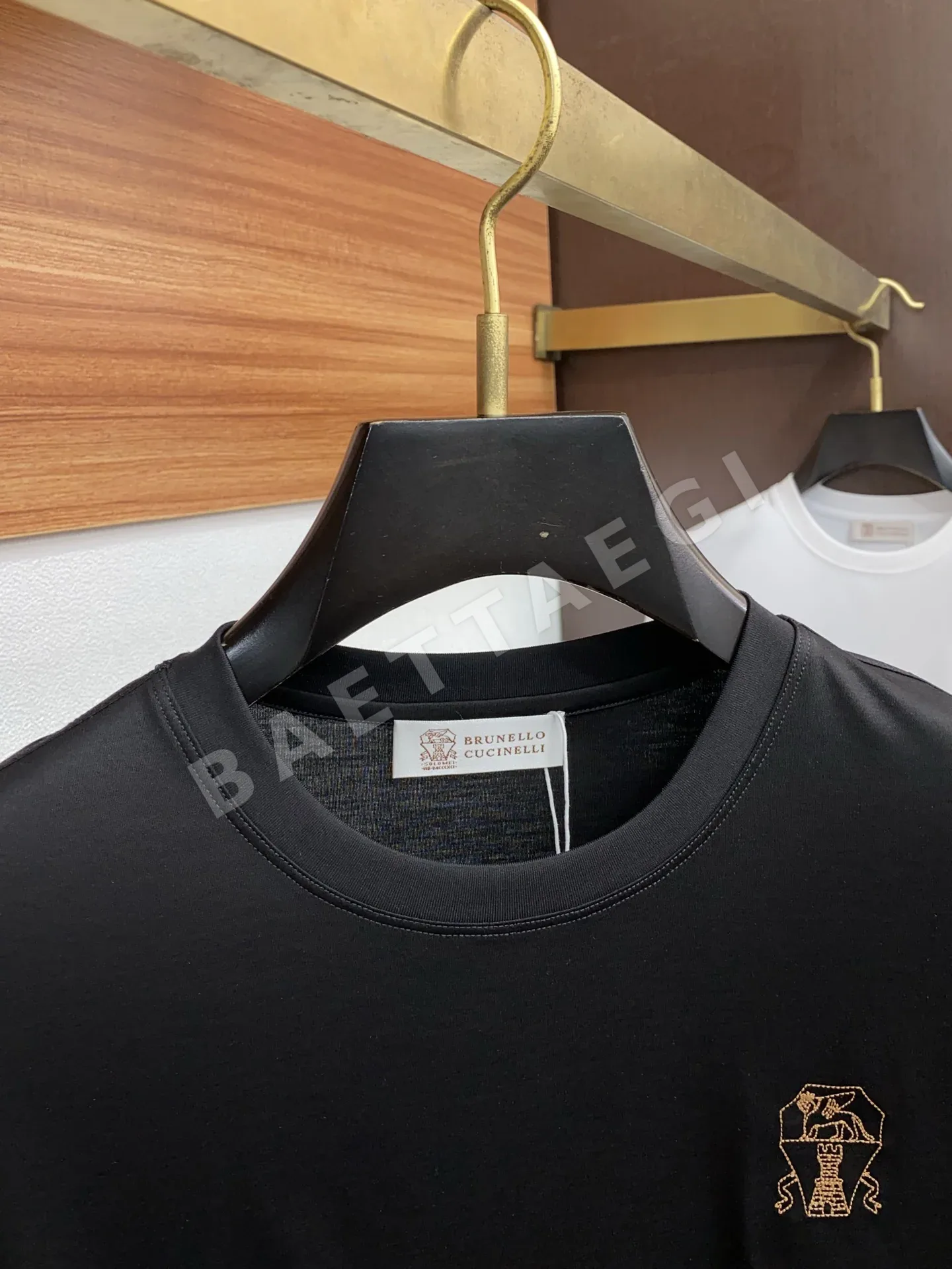 브루넬로쿠치넬리 크루넥 반팔 티셔츠 상세 이미지 3