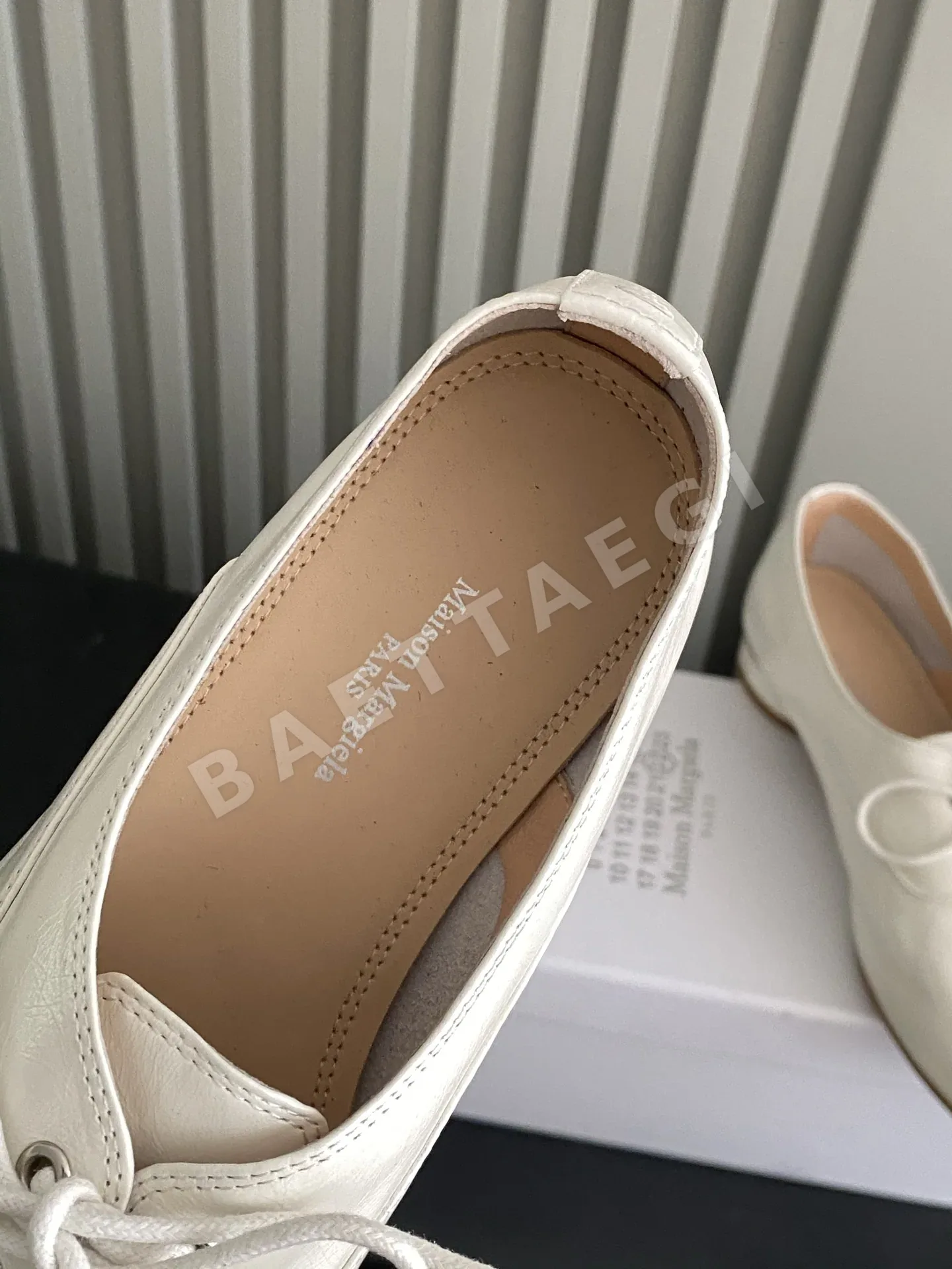 마르지엘라 레이스업 분할 발가락 구두 신발 상세 이미지 7