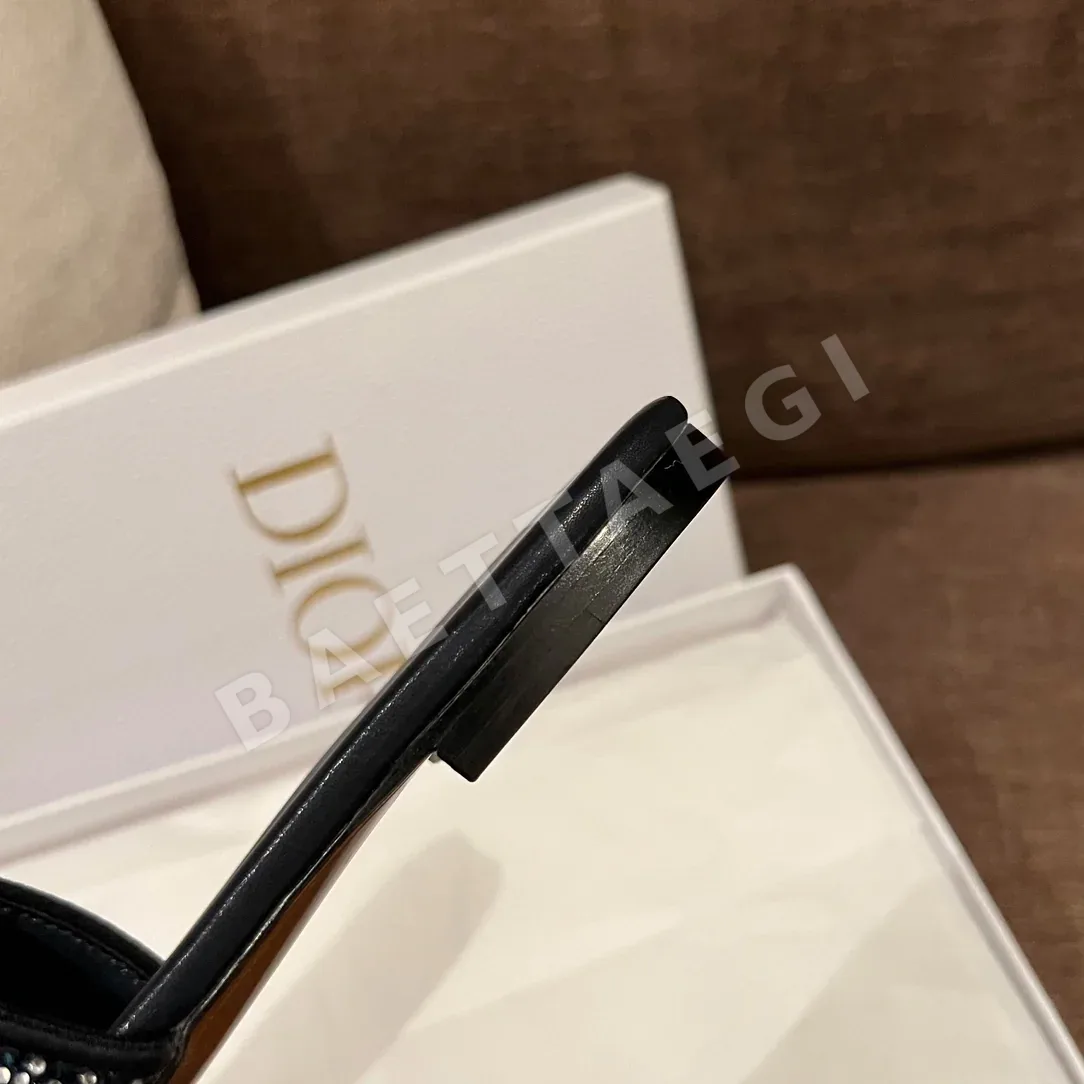 디올 Dway 여성 블랙 샌들 상세 이미지 9