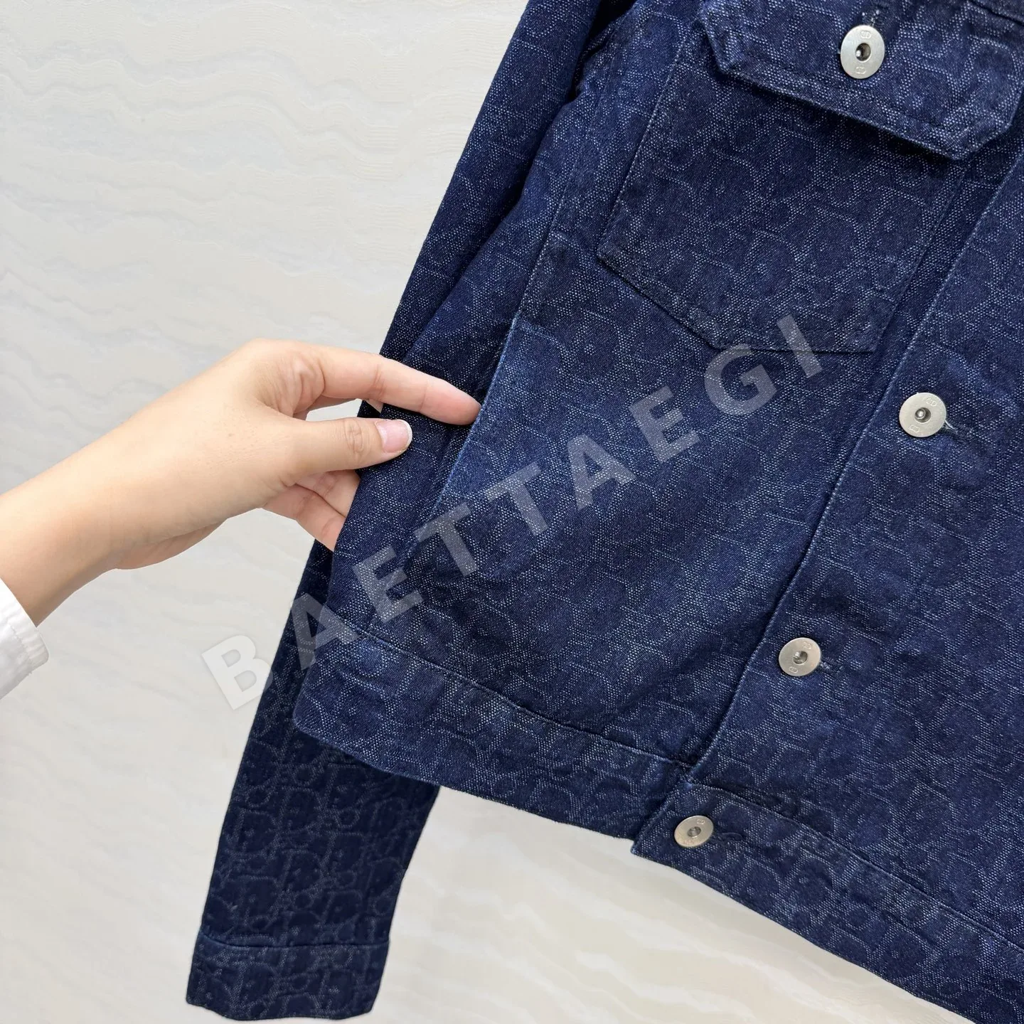 디올 노티컬 데님 크롭 자켓 상세 이미지 6