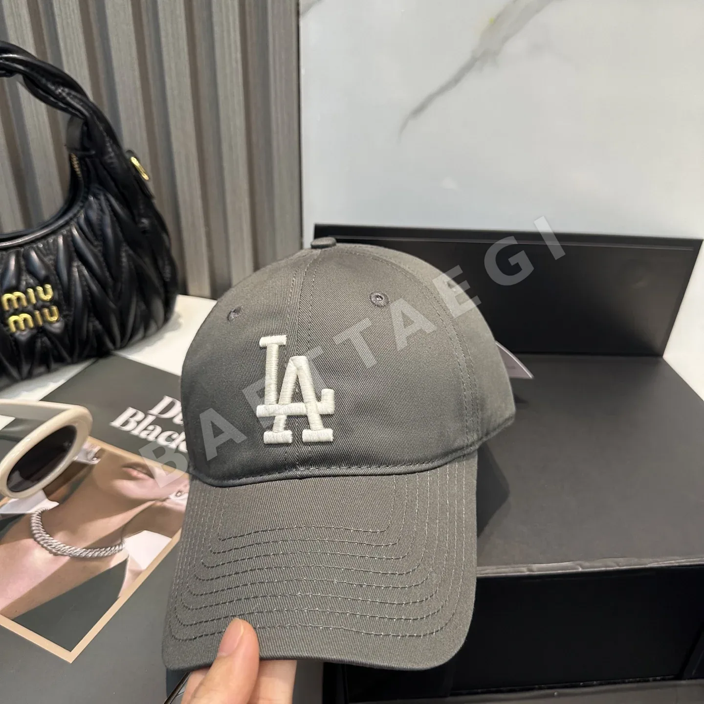 MLB 3D LA 자수 유니섹스 야구모자 상세 이미지 2