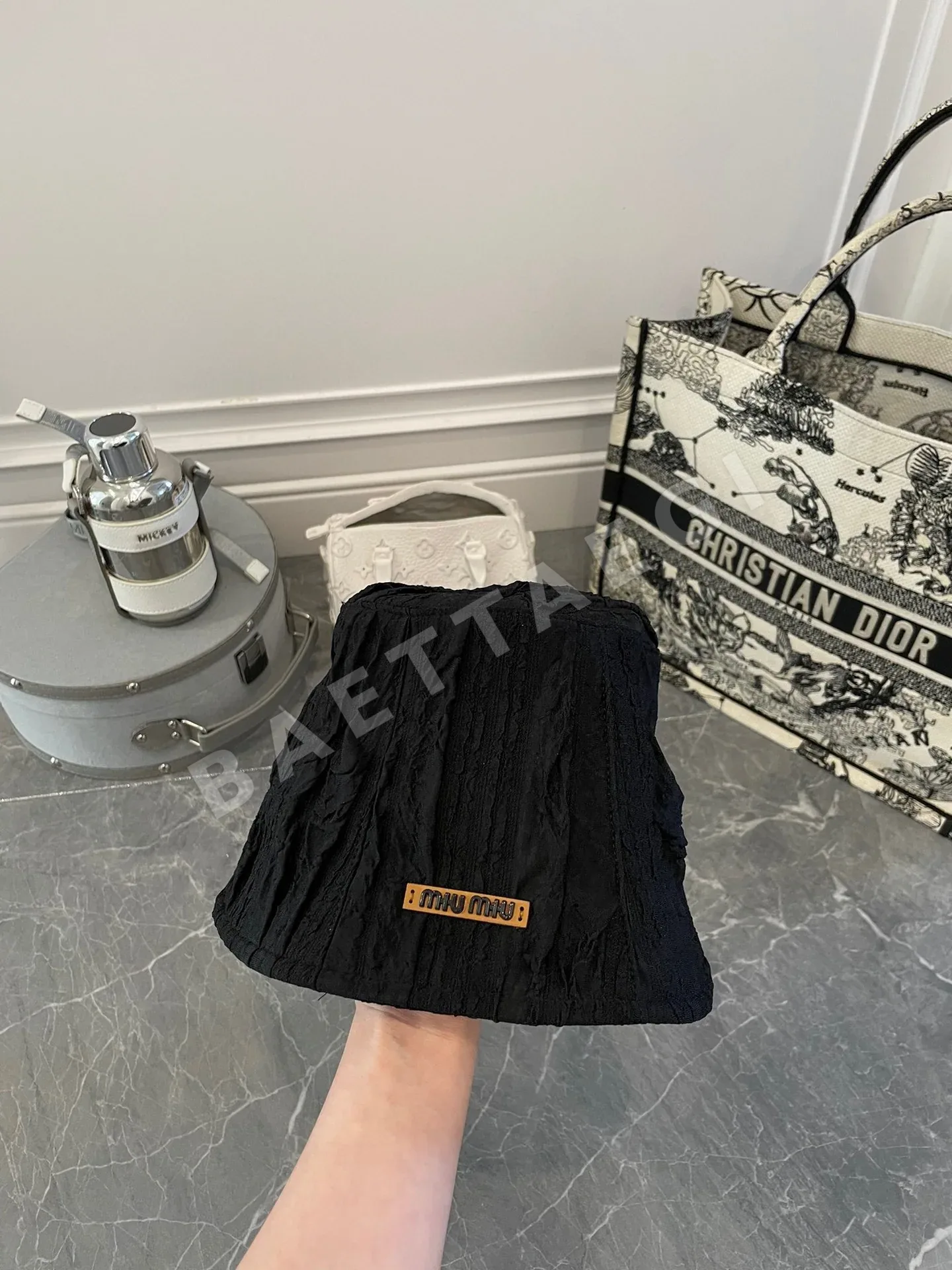 미우미우 모자 79450 Miu Miu Cap 상세 이미지 7