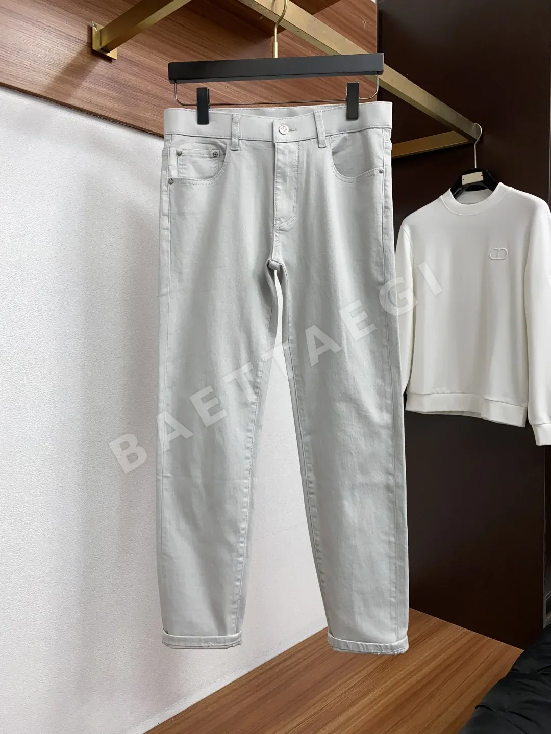 디올 남성 데님 바지 상세 이미지 2