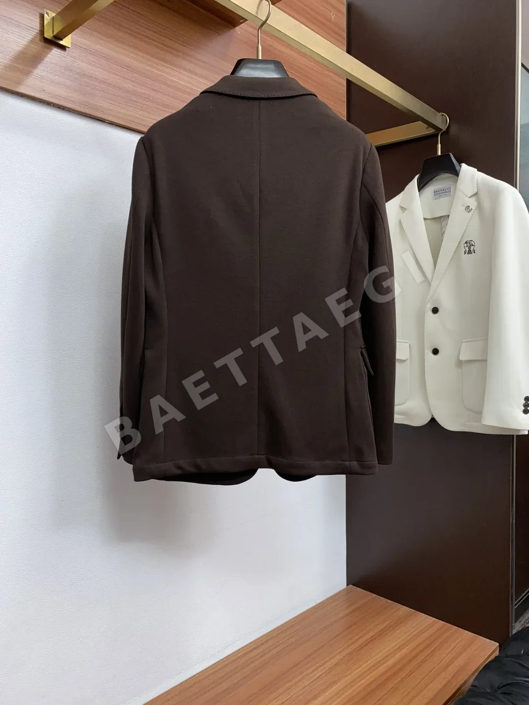 브루넬로쿠치넬리 컬러 블록 남성 자켓 상세 이미지 10