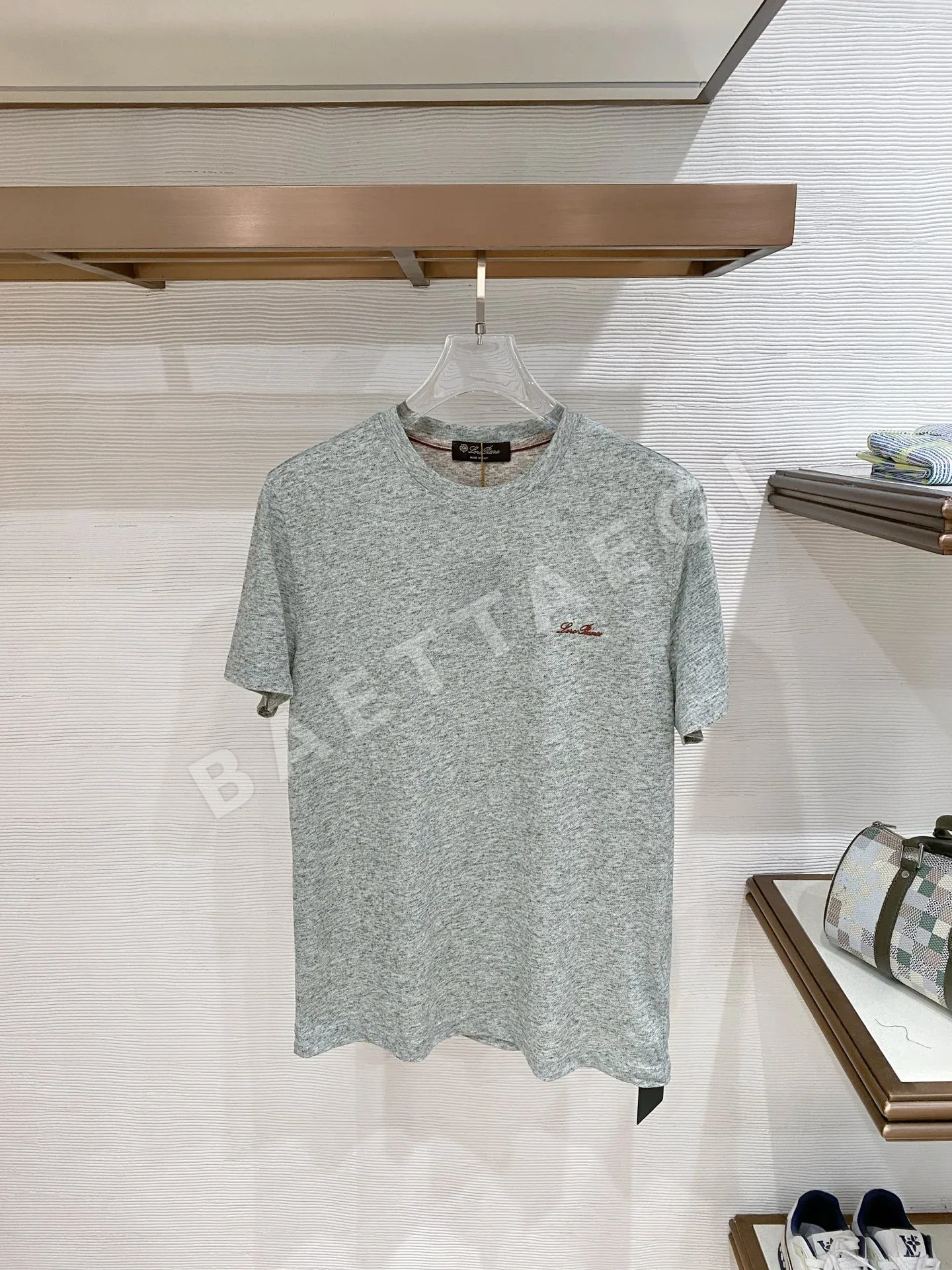 로로피아나 남성 라운드넥 반팔 티셔츠 88325