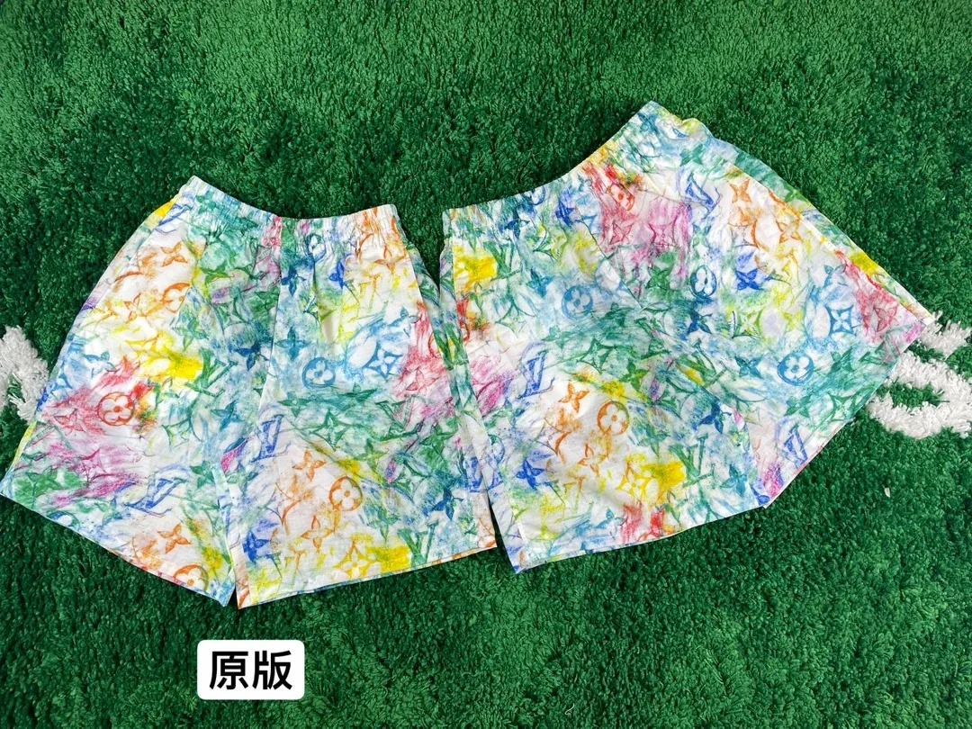 루이비통 모노그램 오버핏 남성 반바지 4485