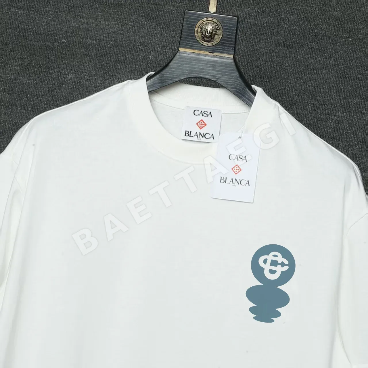 카사블랑카 오리지널 인쇄 여성 반팔 티셔츠 상세 이미지 3