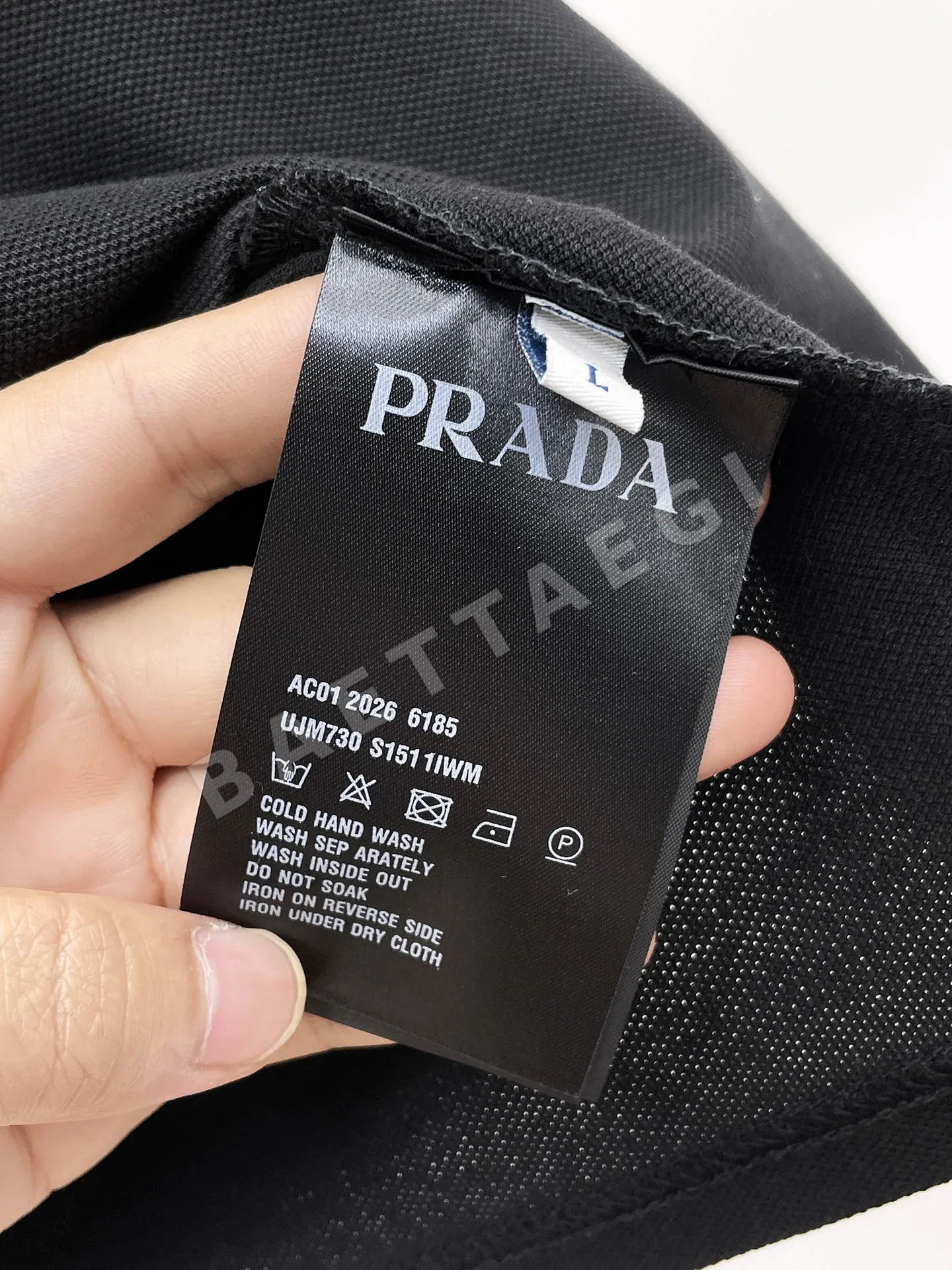 프라다 남성 반팔 폴로셔츠 상세 이미지 8