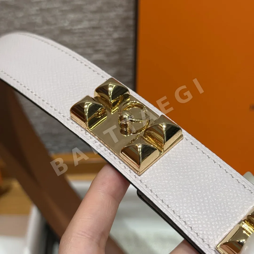 에르메스 코리에르 드 시앙 32mm 벨트 상세 이미지 6
