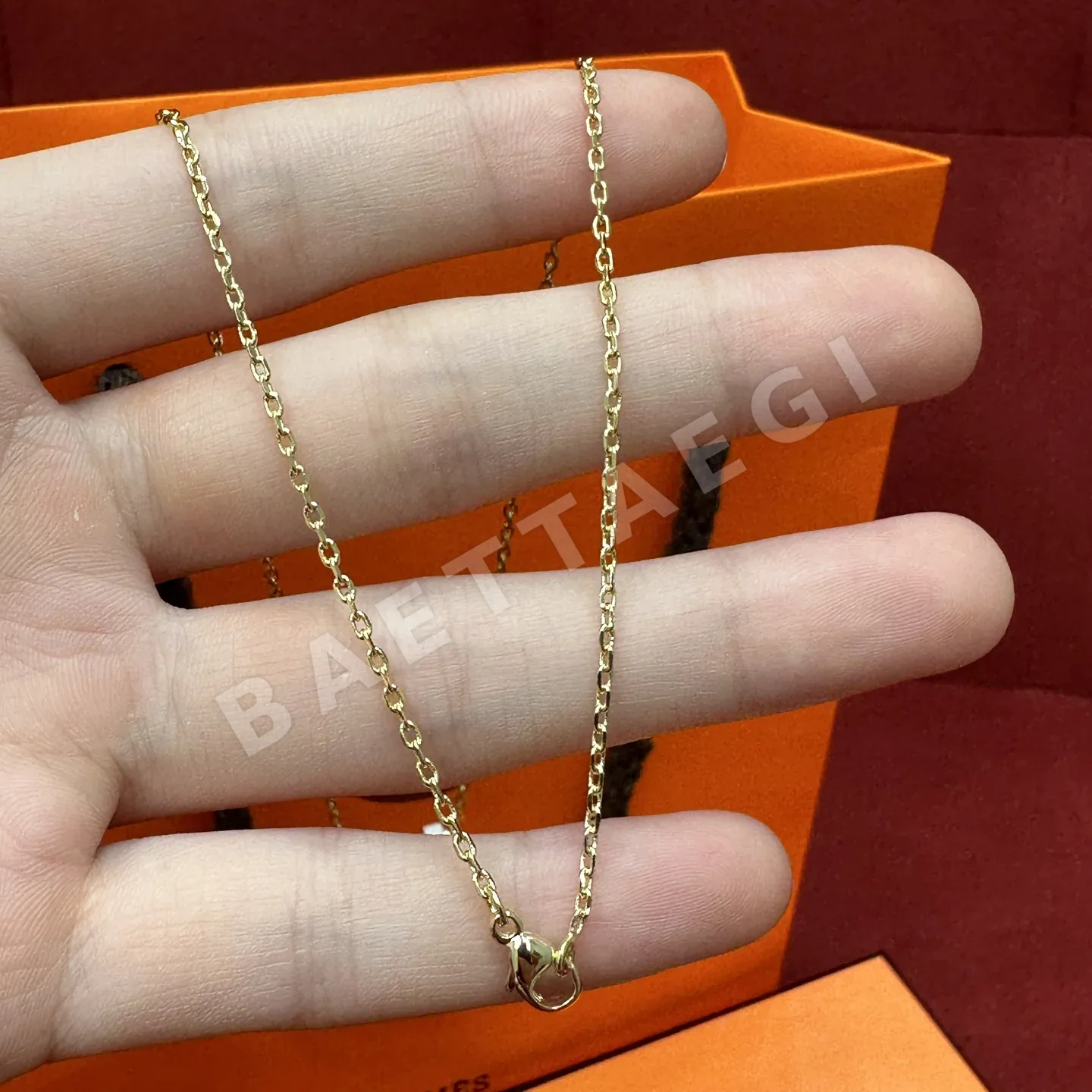 에르메스 라지 팝 H 목걸이 상세 이미지 5