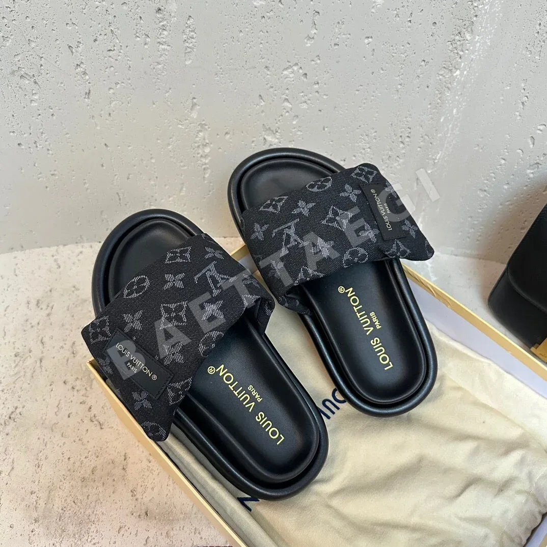 루이비통 모노그램 벨크로 플랫폼 샌들 3797 상세 이미지 4